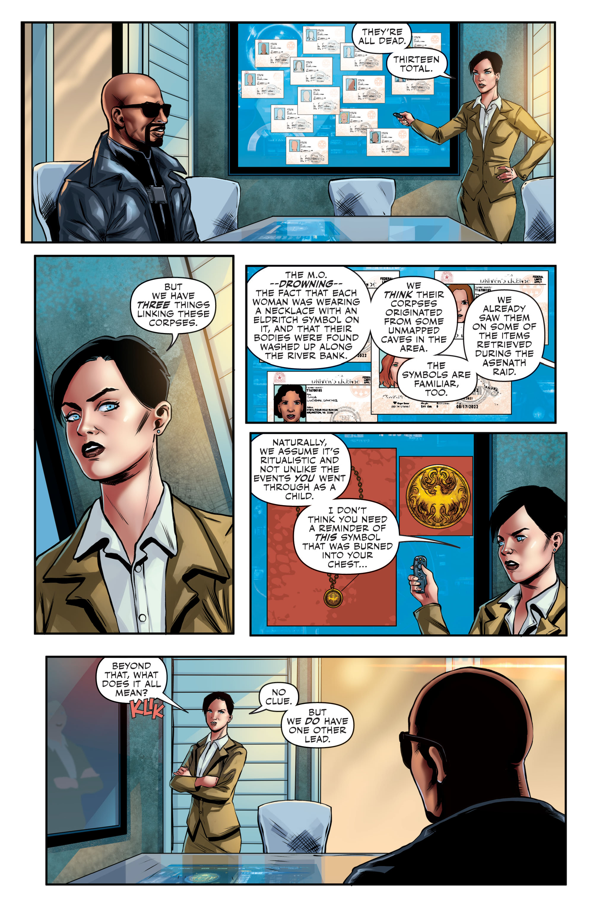 Read online Phoenix Files comic -  Issue #1 - 14