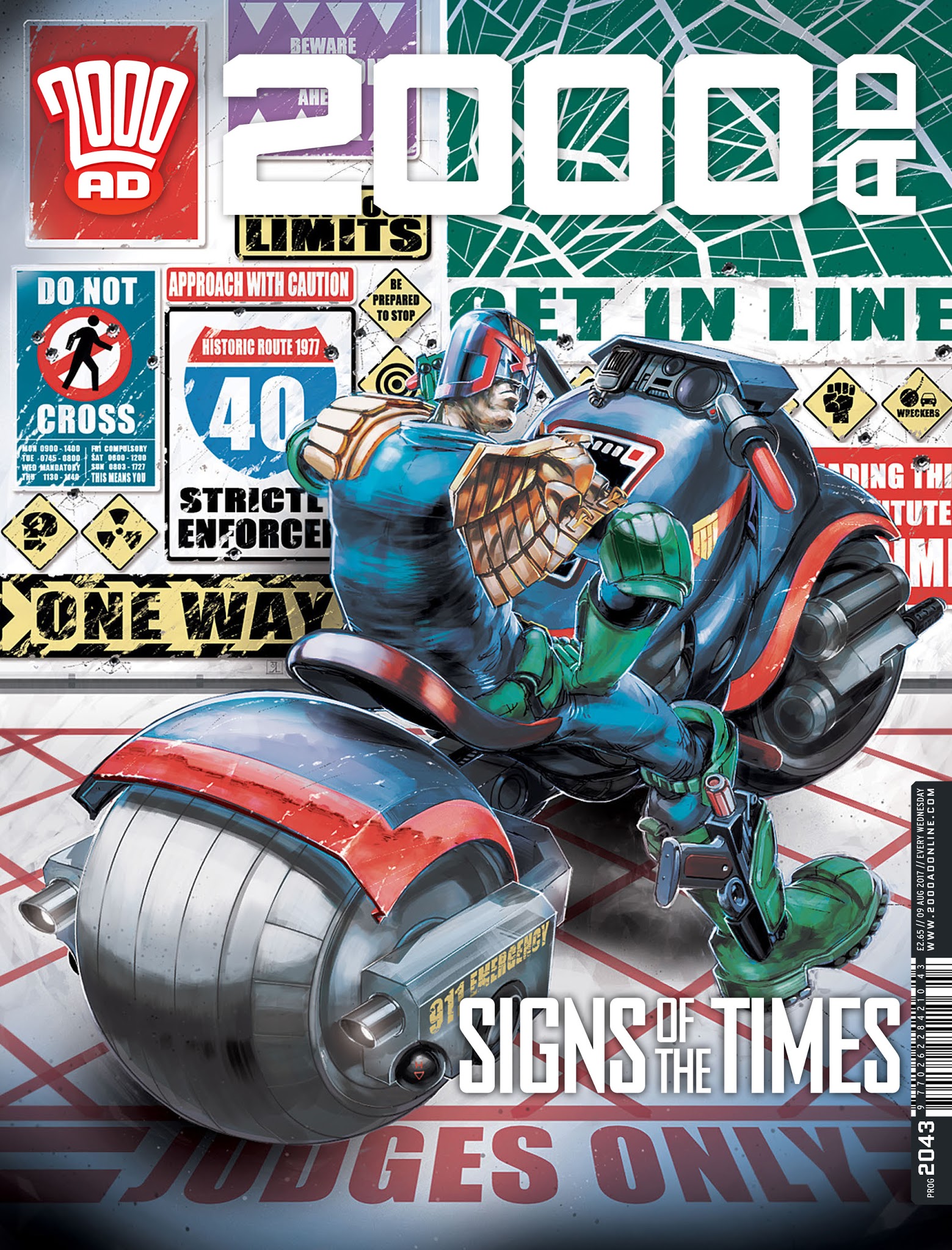 Read online 2000 AD comic -  Issue #2043 - 1
