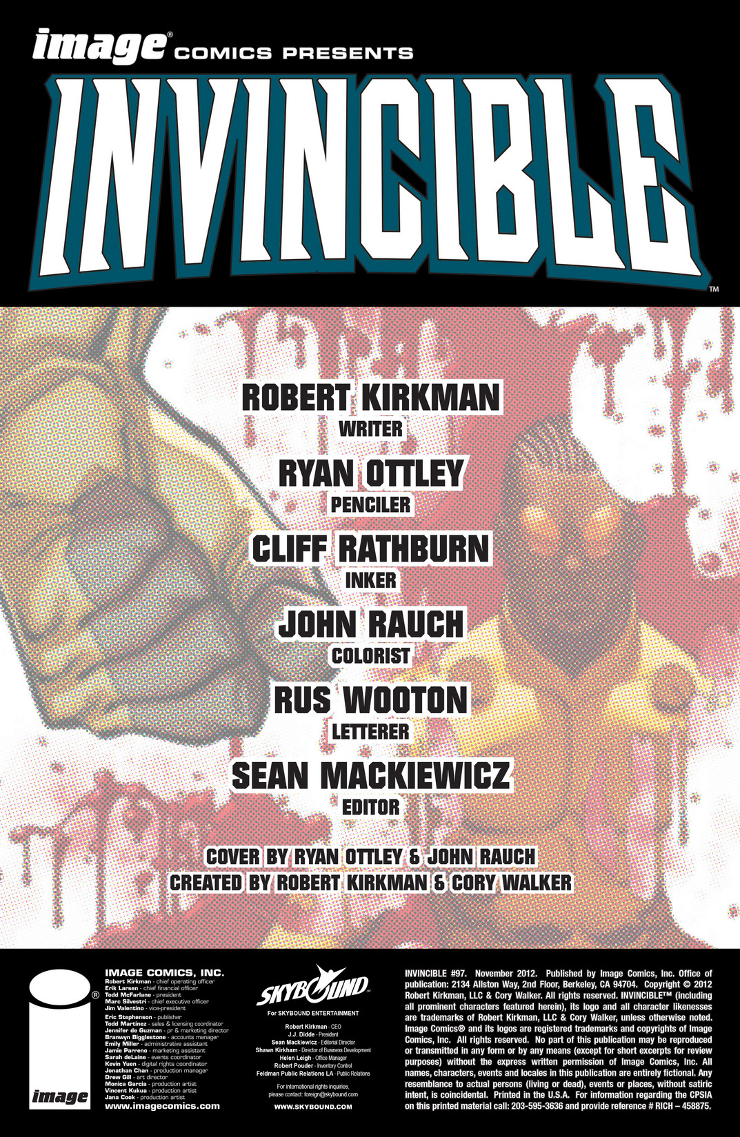 Read online Invincible comic -  Issue #97 - 2