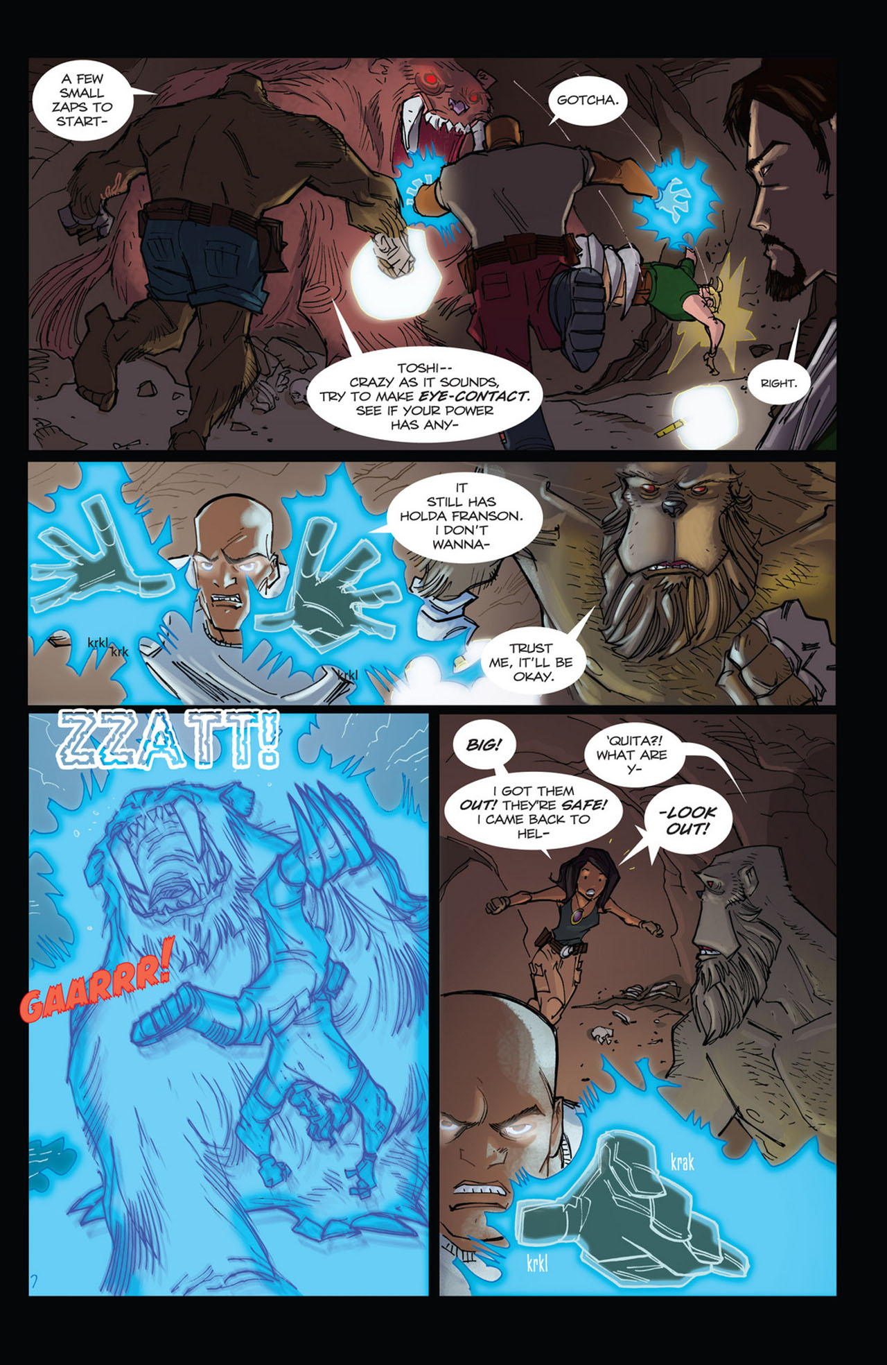 Read online The Perhapanauts: Danger Down Under! comic -  Issue #3 - 13