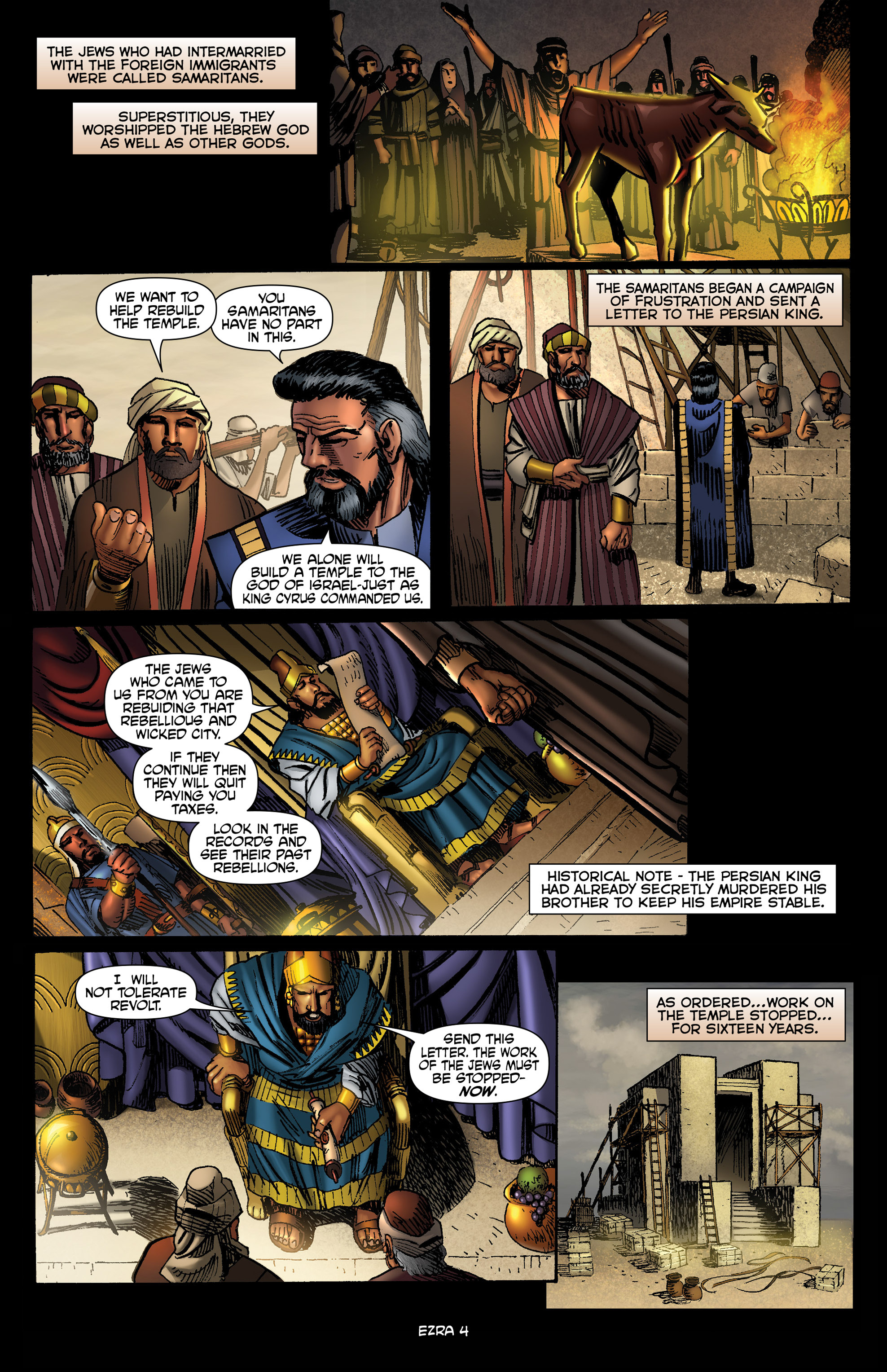Read online The Kingstone Bible comic -  Issue #7 - 136