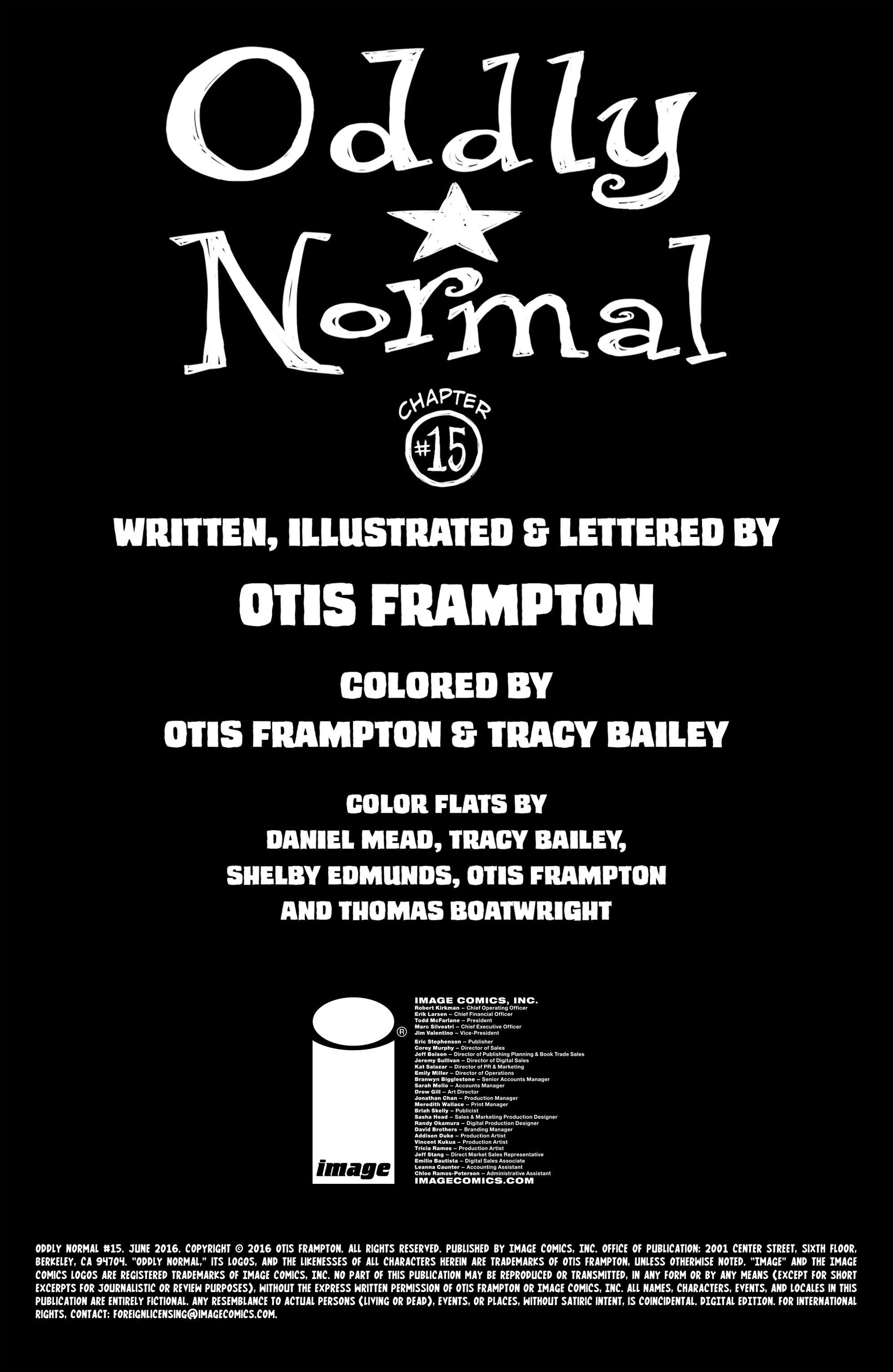 Read online Oddly Normal (2014) comic -  Issue #15 - 2