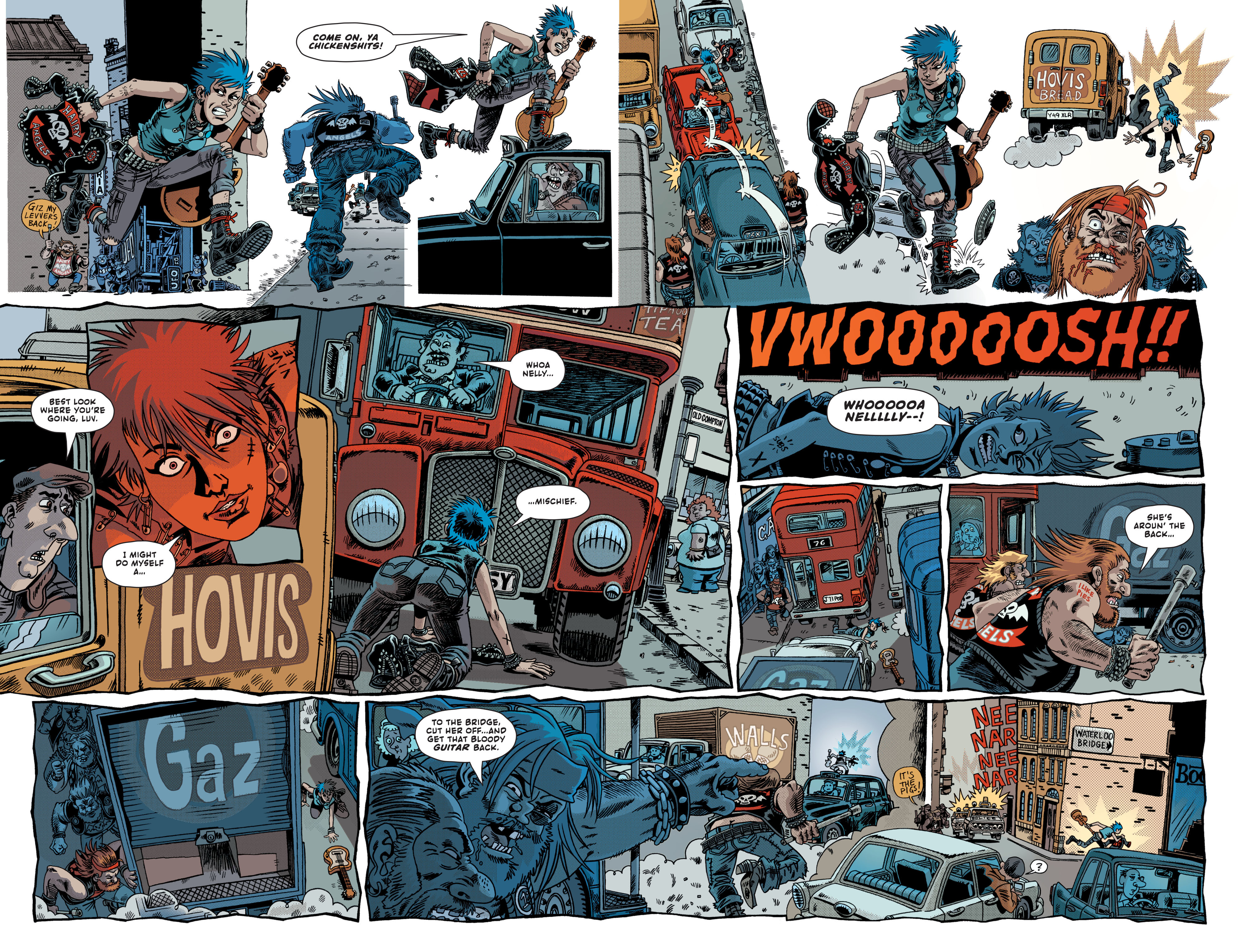 Read online Last Gang In Town comic -  Issue #1 - 5