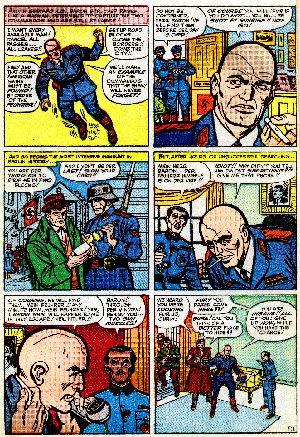 Read online Sgt. Fury comic -  Issue #9 - 16