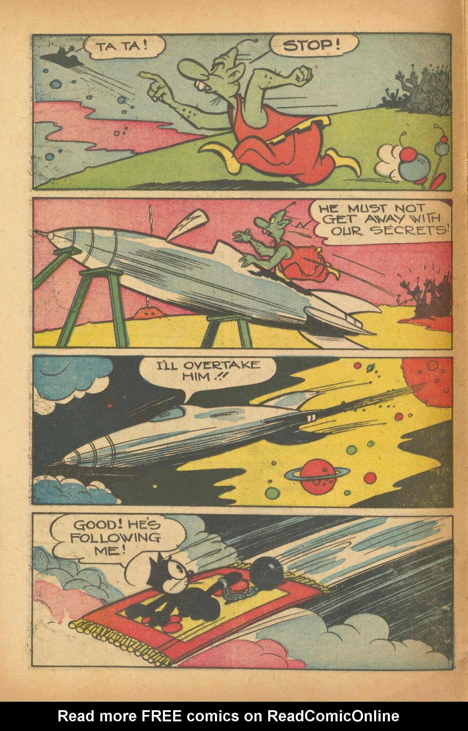 Read online Felix the Cat (1951) comic -  Issue #29 - 12