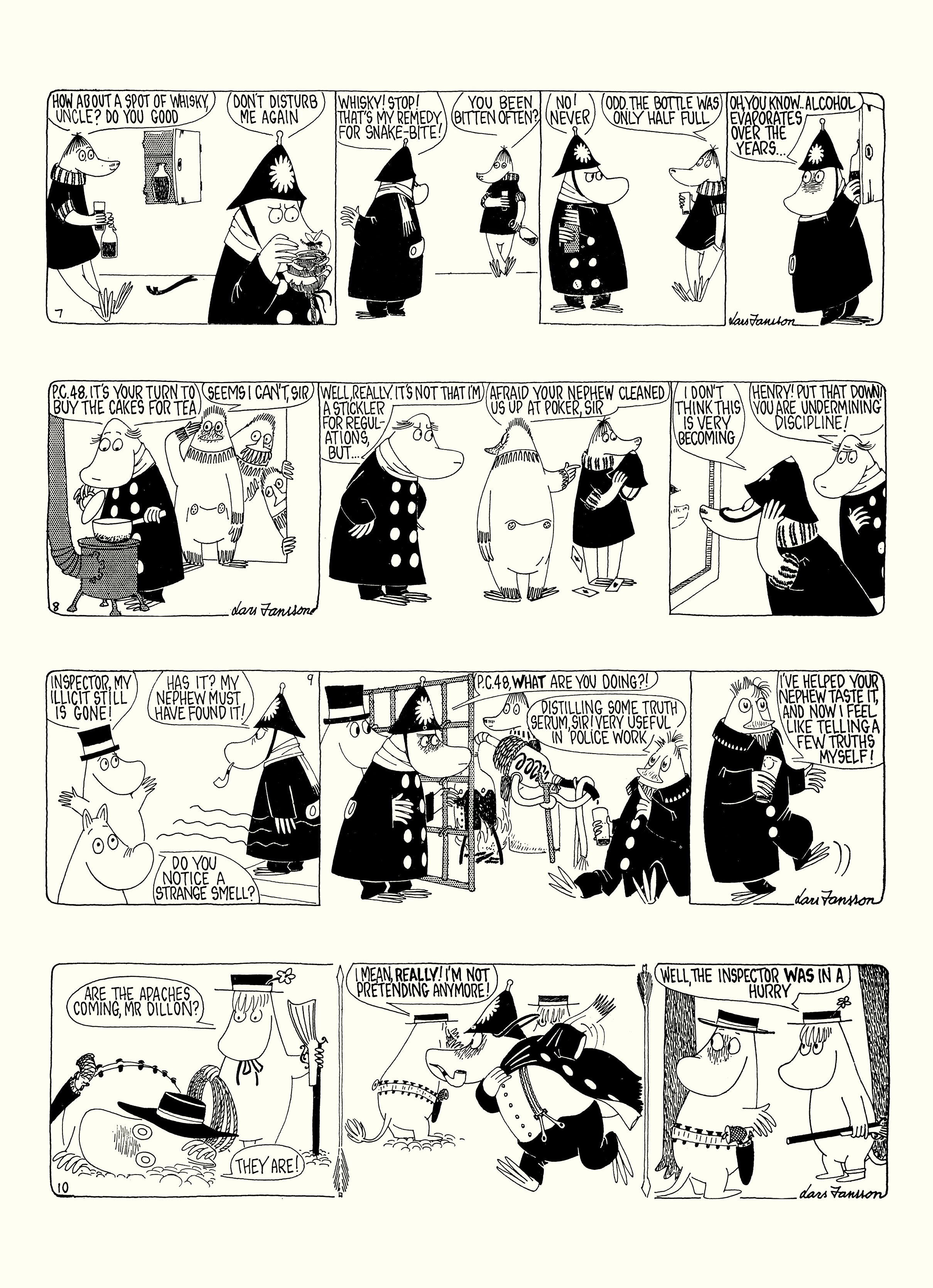 Read online Moomin: The Complete Lars Jansson Comic Strip comic -  Issue # TPB 8 - 73