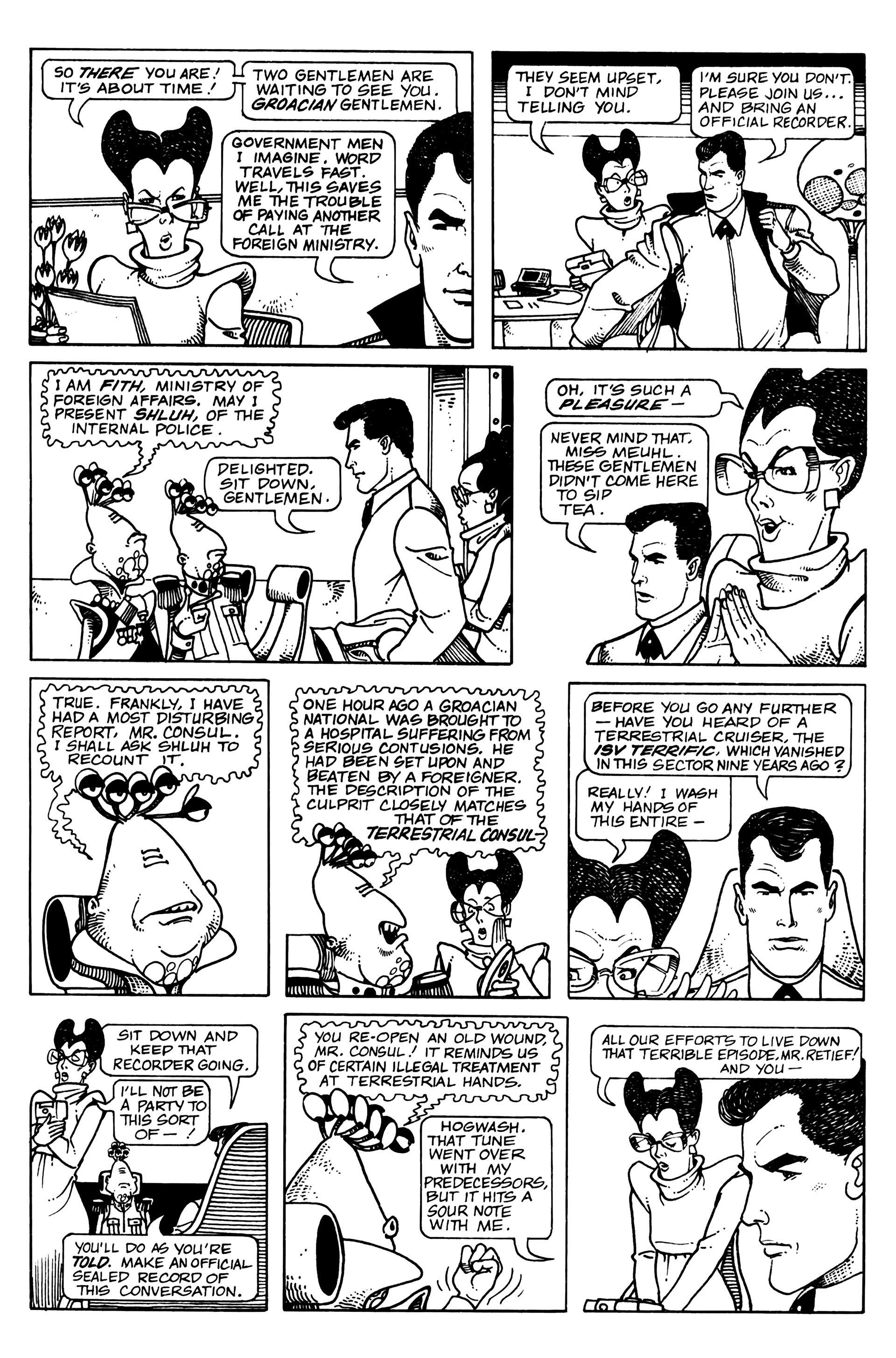 Read online Retief (1987) comic -  Issue #1 - 7