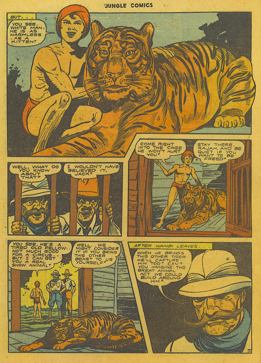 Read online Jungle Comics comic -  Issue #50 - 33
