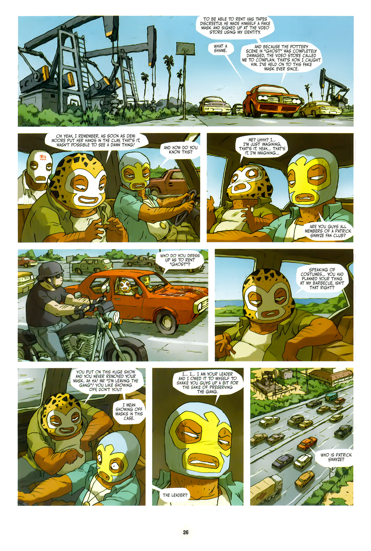 Read online Lucha Libre comic -  Issue #6 - 28