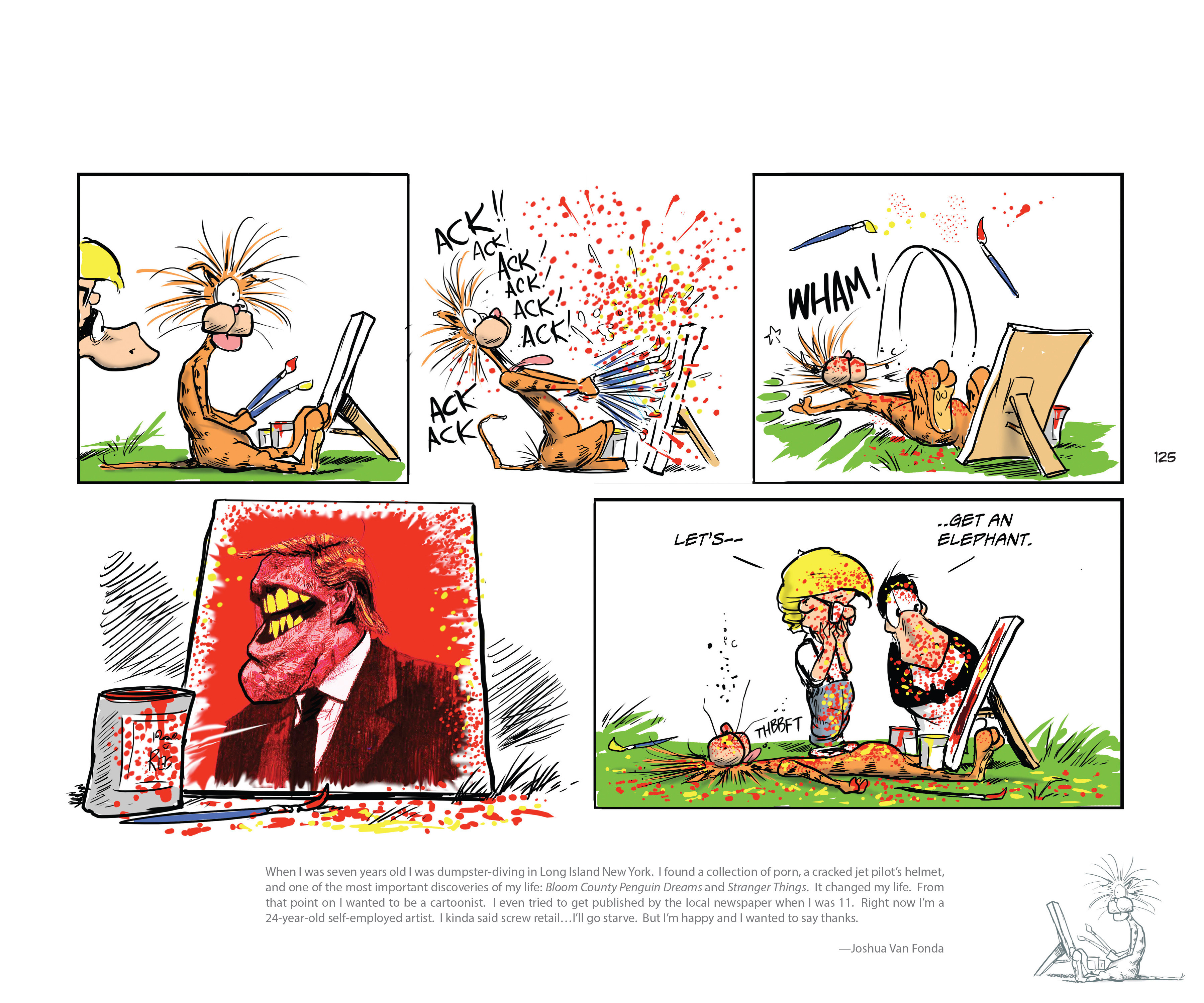 Read online Bloom County Episode XI: A New Hope comic -  Issue # Full - 127
