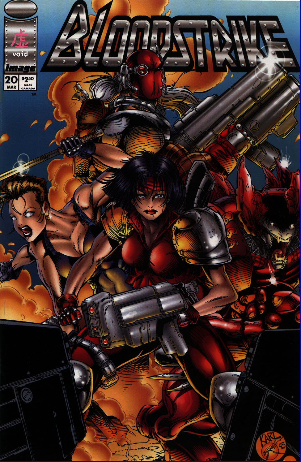 Read online Bloodstrike (1993) comic -  Issue #20 - 1