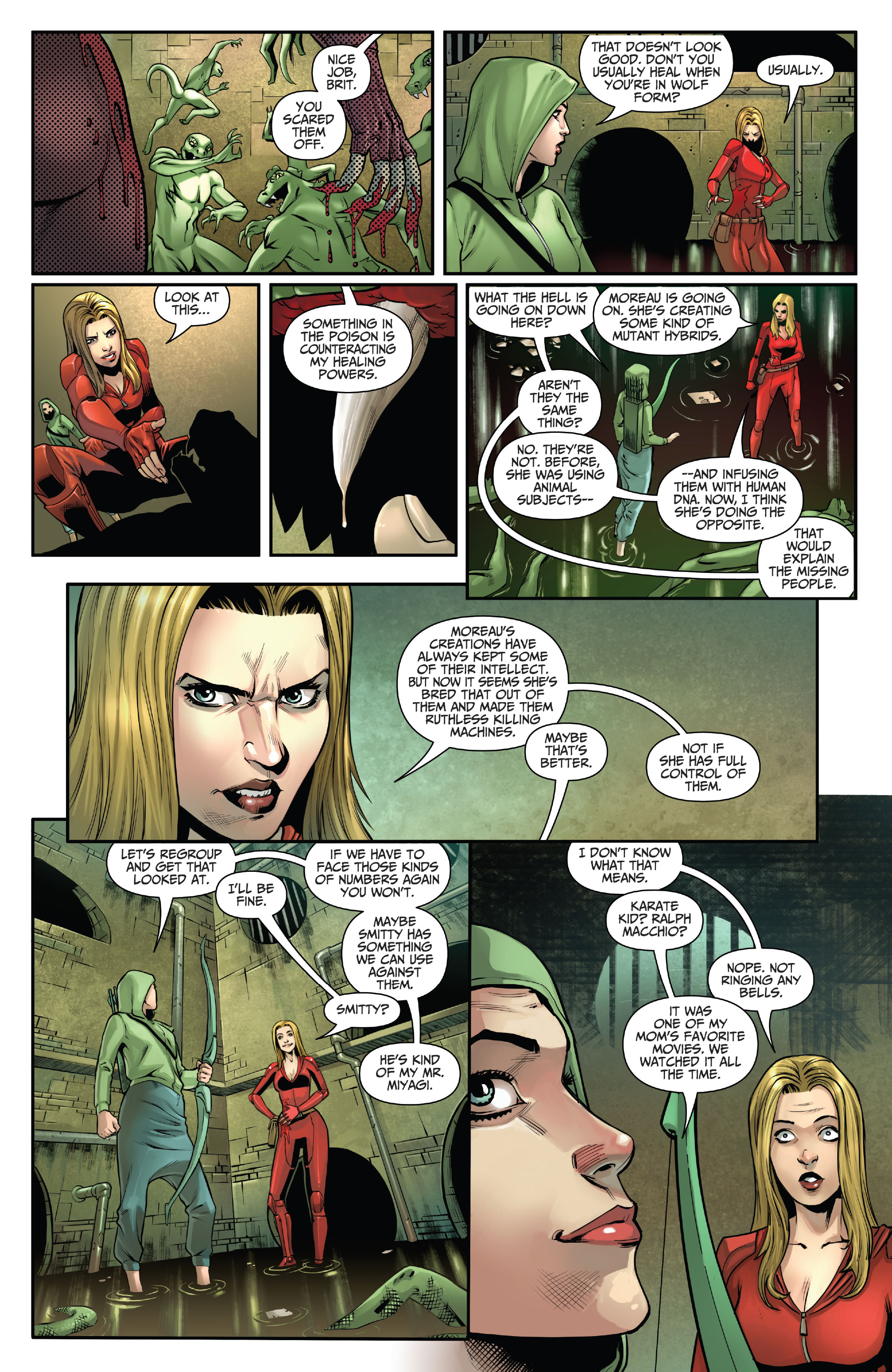 Read online Robyn Hood: Children of Dr. Moreau comic -  Issue # Full - 15