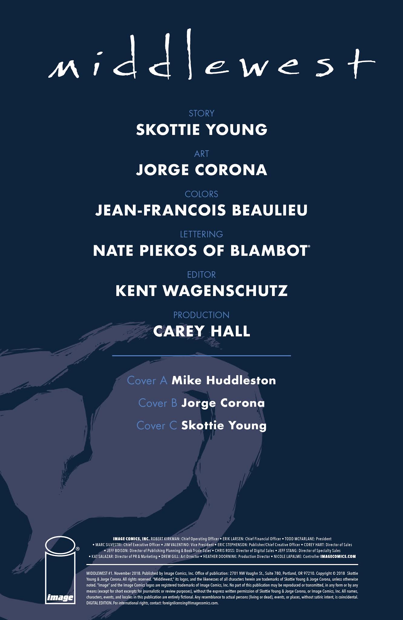 Read online Middlewest comic -  Issue #1 - 2