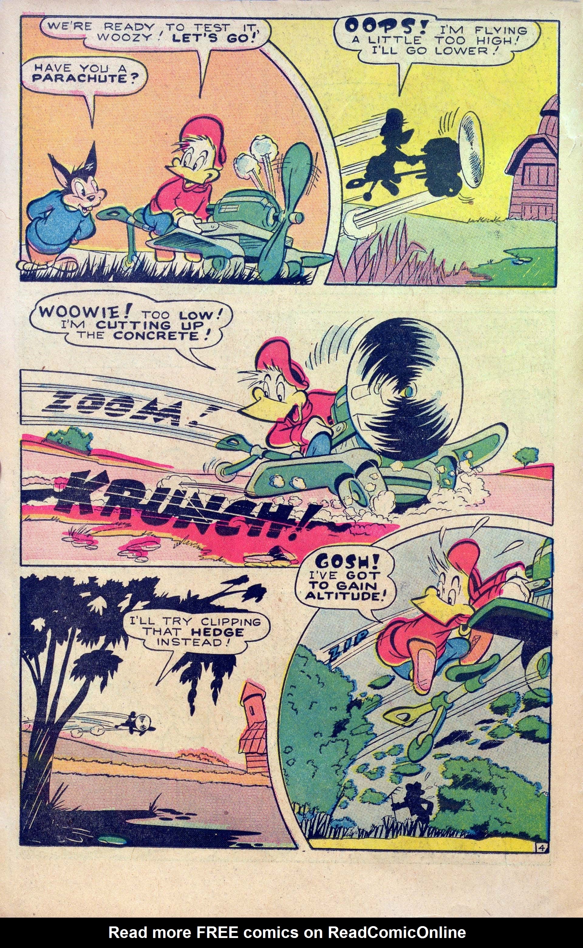 Read online Wacky Duck (1948) comic -  Issue #1 - 14