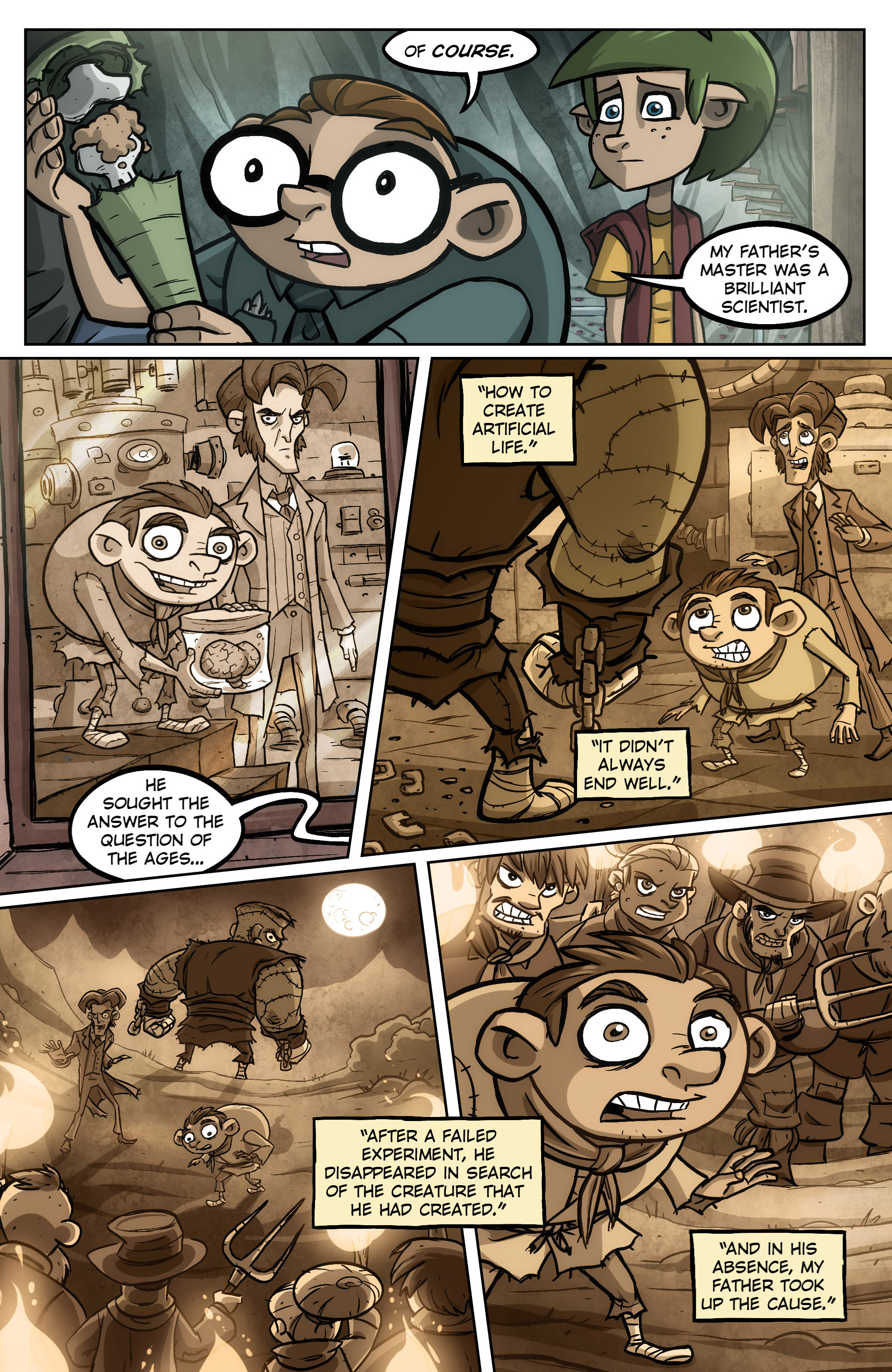 Read online Oddly Normal (2014) comic -  Issue #8 - 17