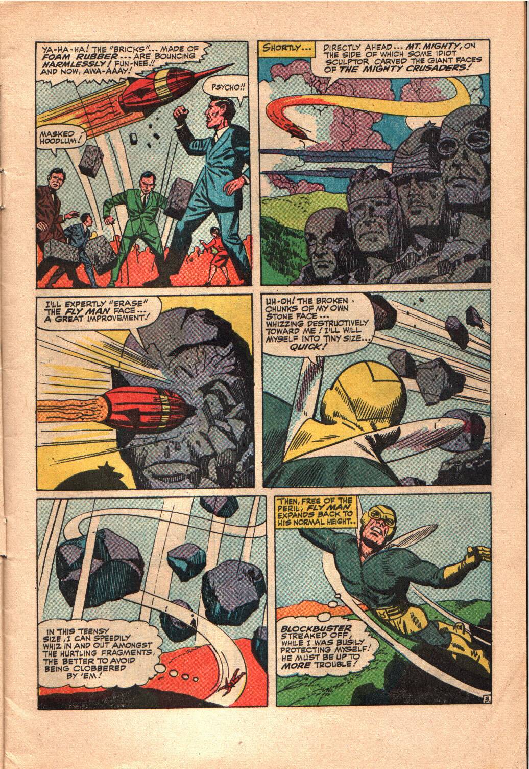 Read online Fly Man comic -  Issue #39 - 4