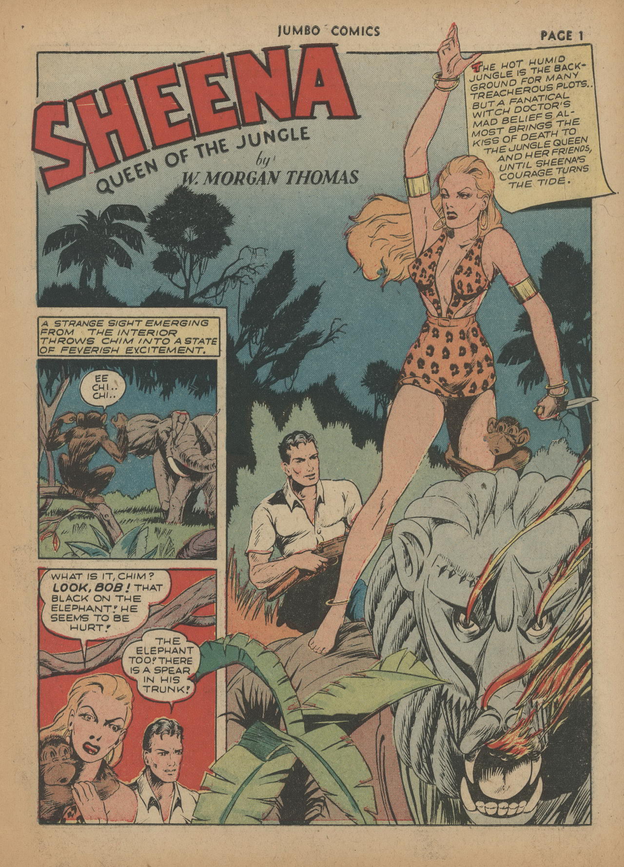 Read online Jumbo Comics comic -  Issue #41 - 3