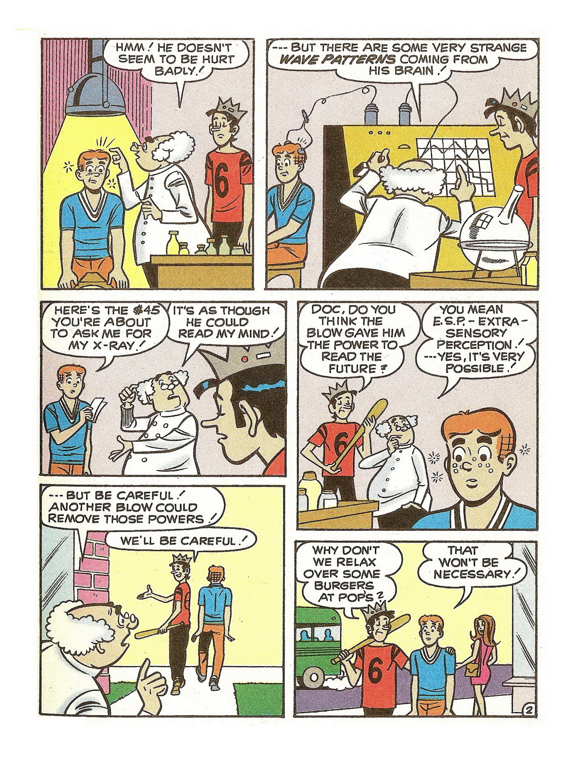 Read online Jughead's Double Digest Magazine comic -  Issue #59 - 63