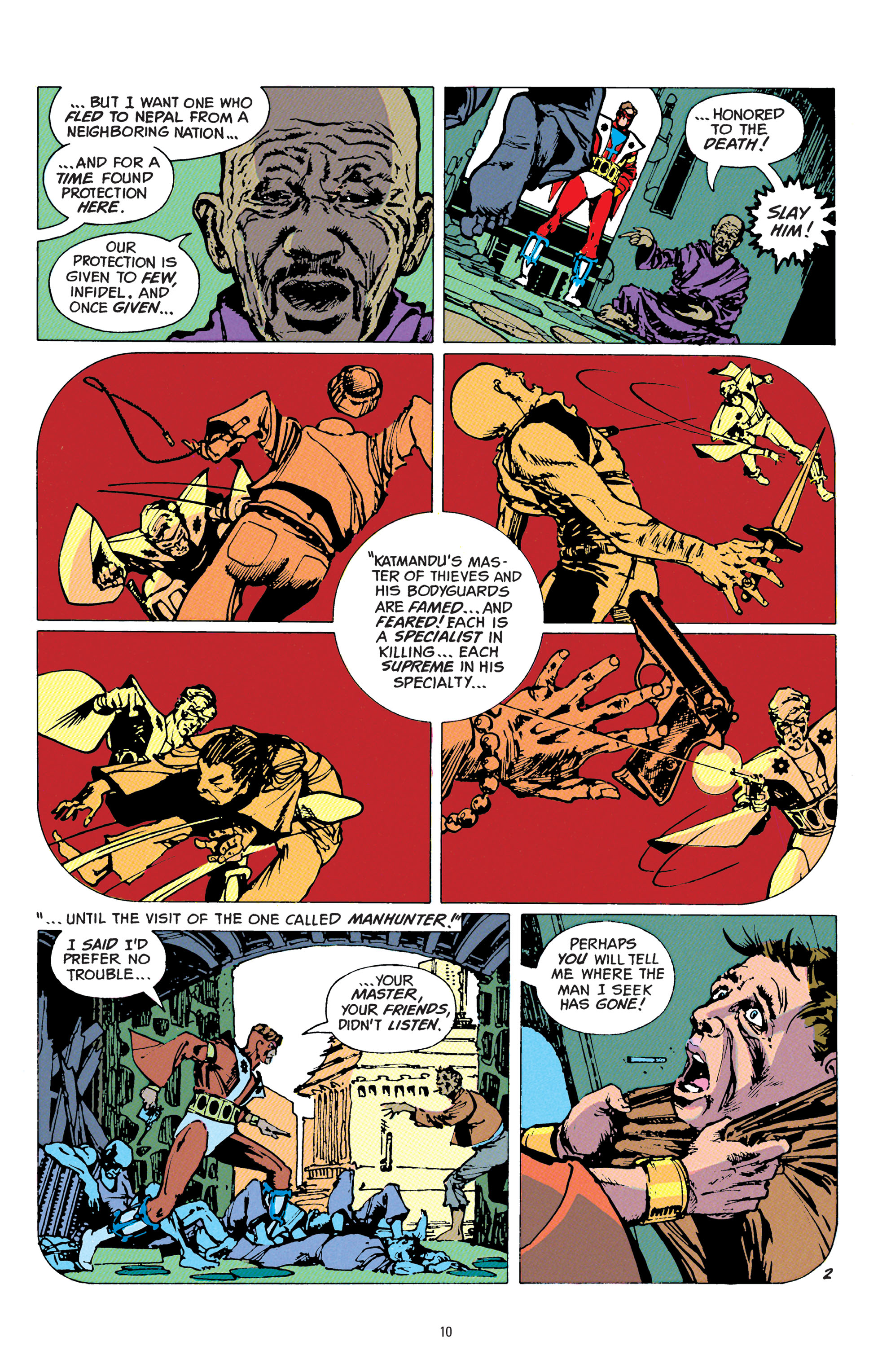 Read online Manhunter by Archie Goodwin and Walter Simonson Deluxe Edition comic -  Issue # TPB - 10