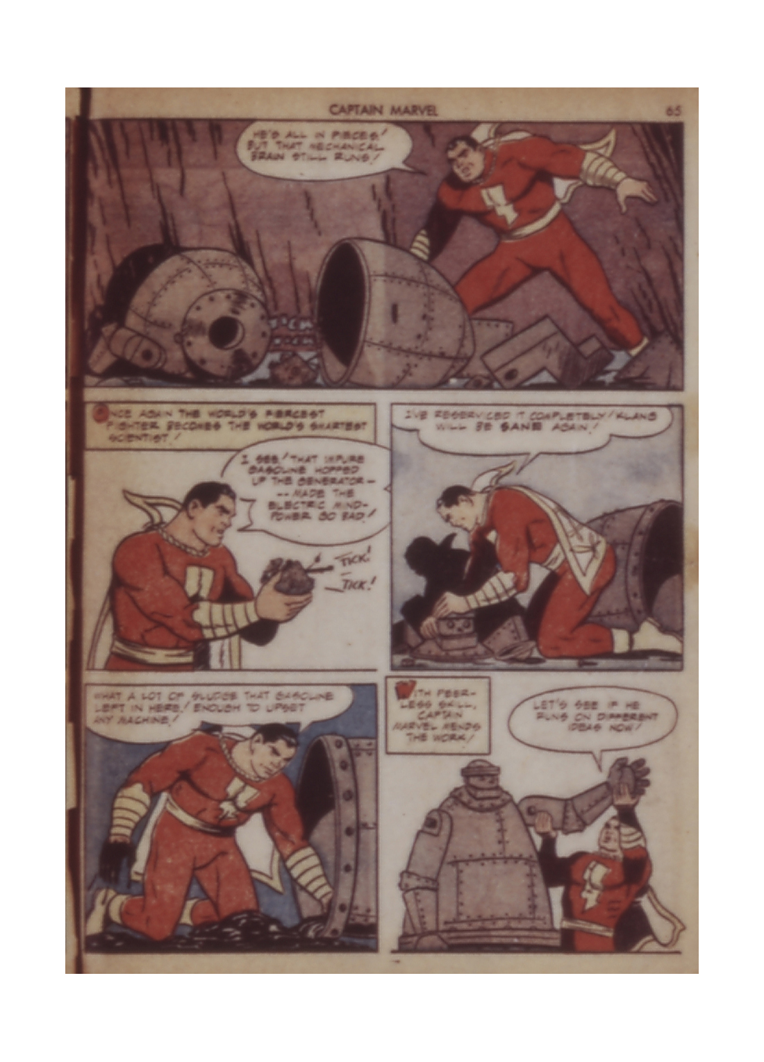 Read online Captain Marvel Adventures comic -  Issue #15 - 66