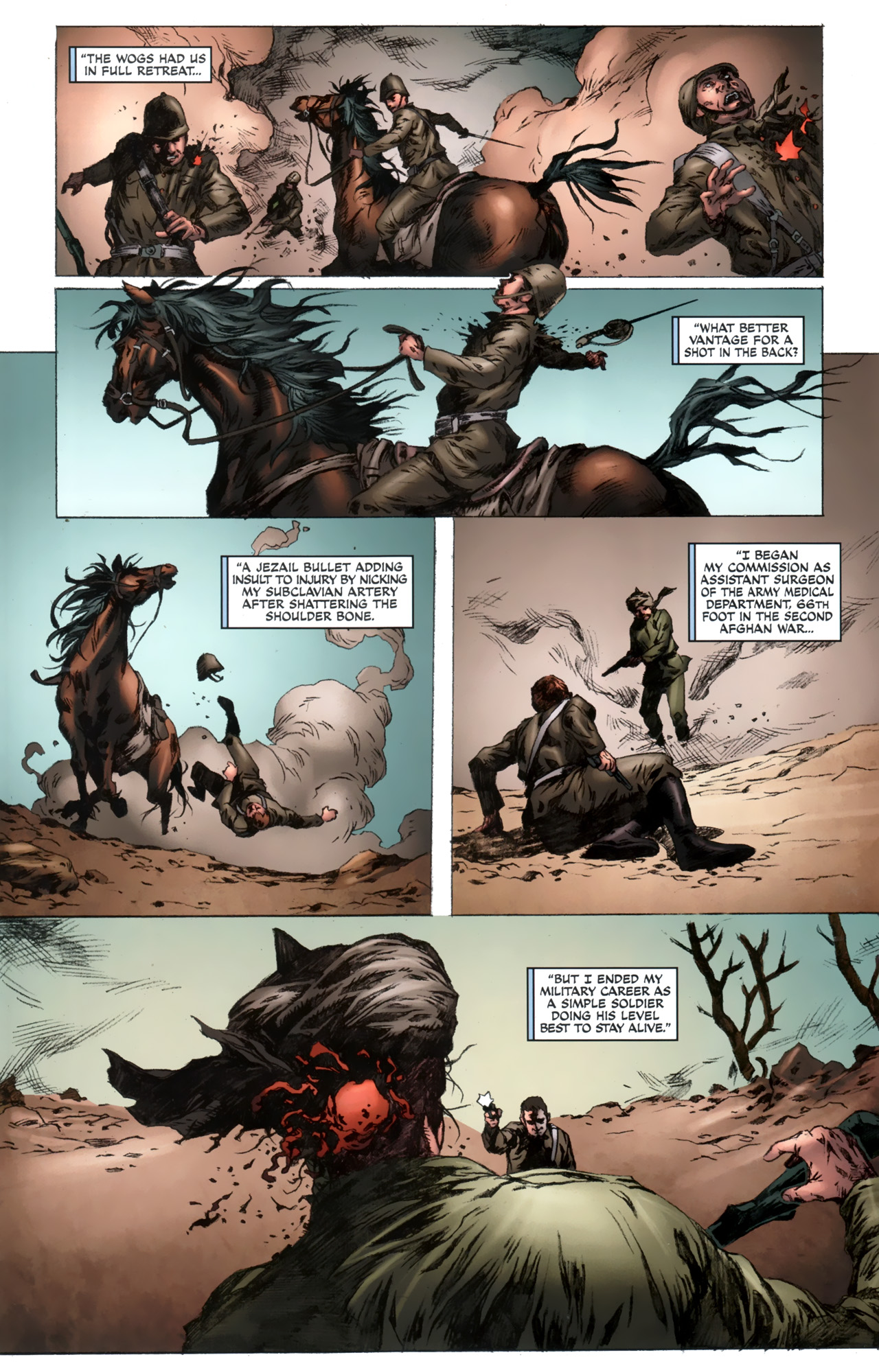 Read online Sherlock Holmes: Year One comic -  Issue #1 - 9