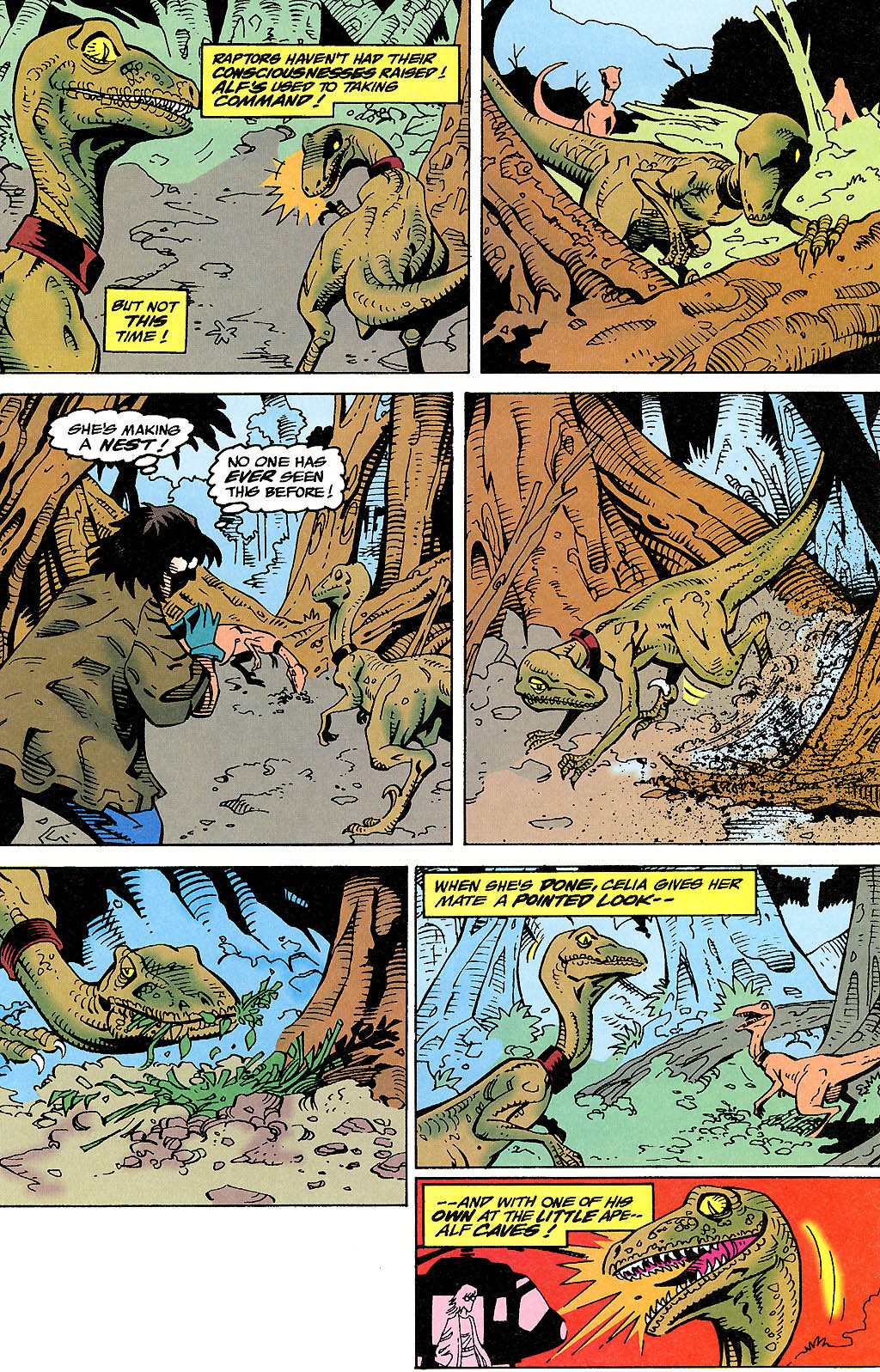 Read online Jurassic Park: Raptors Hijack comic -  Issue #2 - 16
