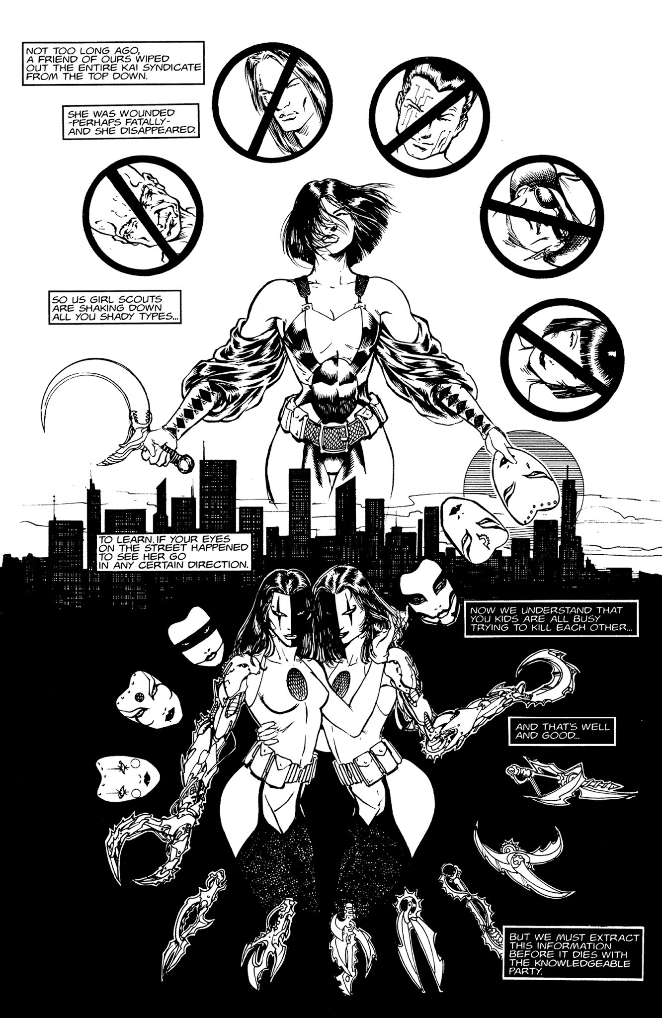 Read online Kabuki: Masks of the Noh comic -  Issue #1 - 18