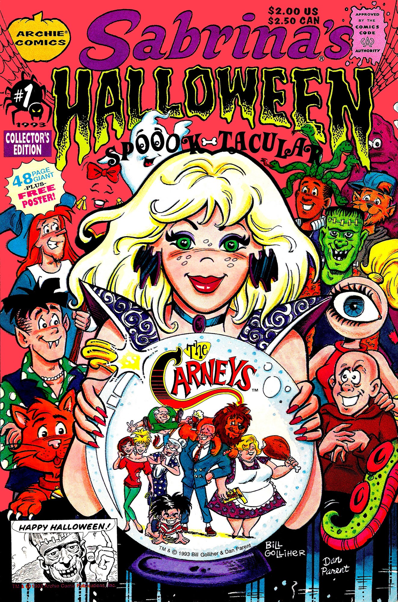Read online Sabrina's Holiday Spectacular comic -  Issue #1 - 1