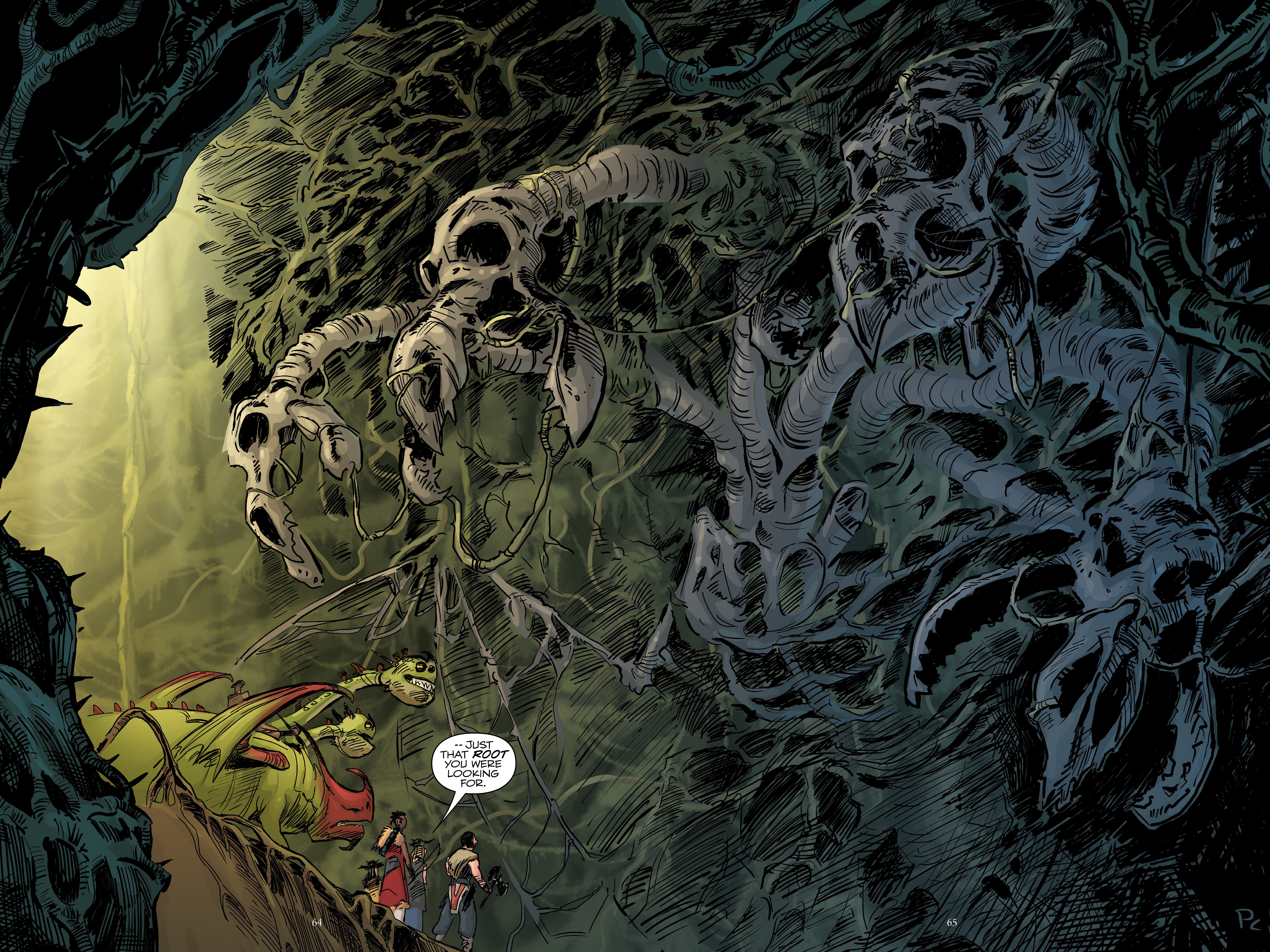 Read online How to Train Your Dragon: Dragonvine comic -  Issue # TPB - 64