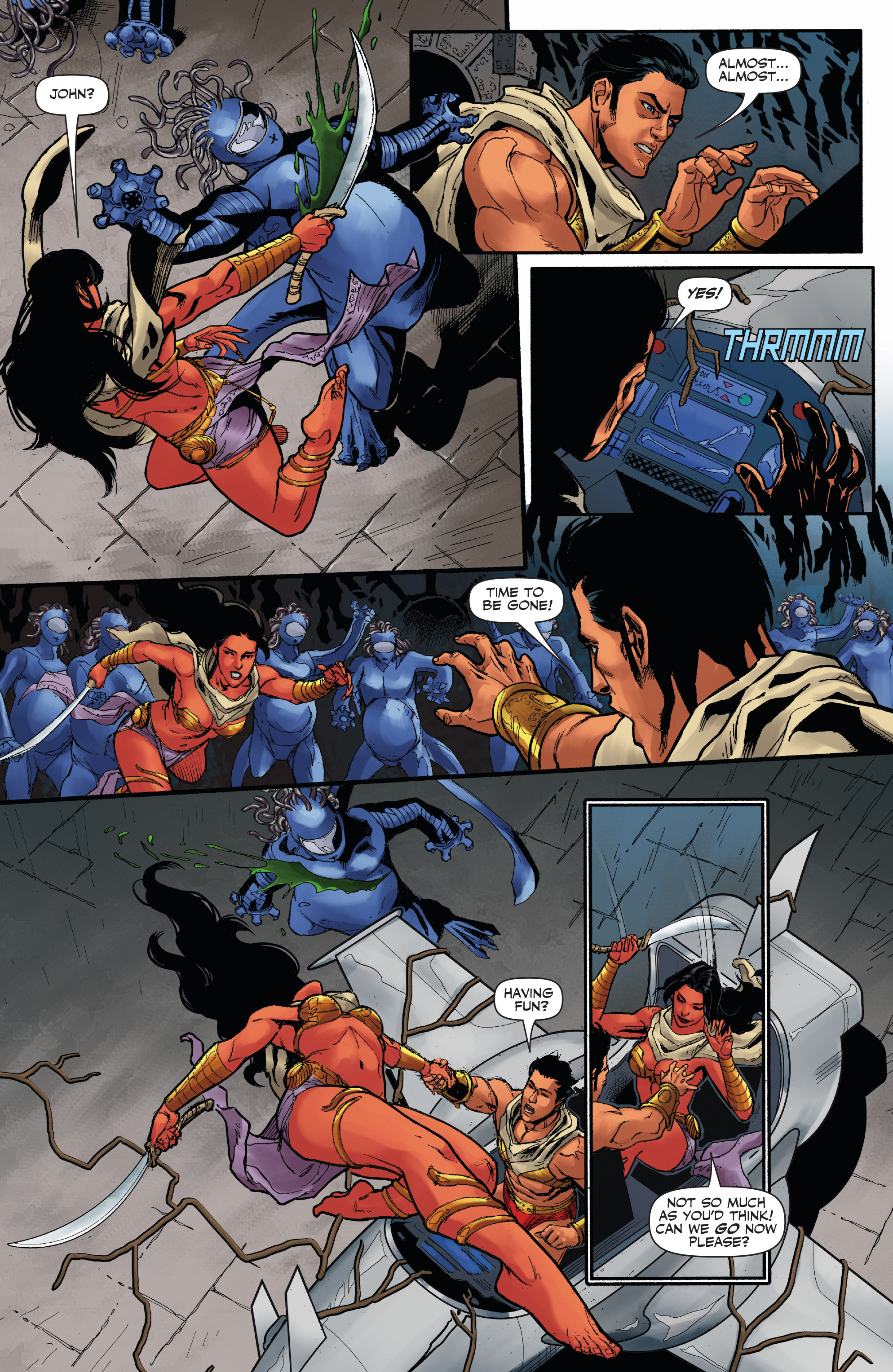 Read online John Carter, Warlord of Mars (2014) comic -  Issue #13 - 24