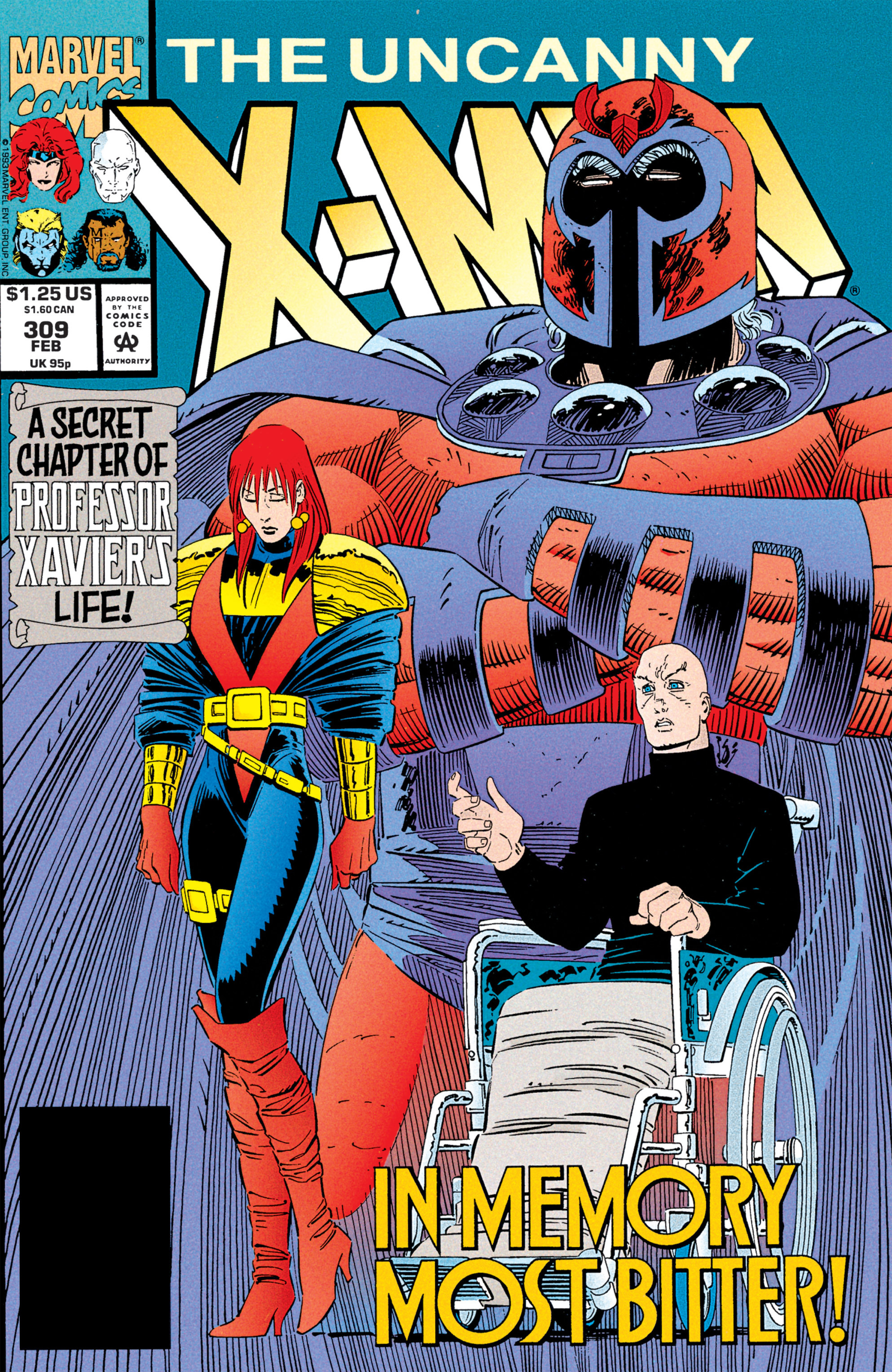 Read online Uncanny X-Men (1963) comic -  Issue #309 - 1