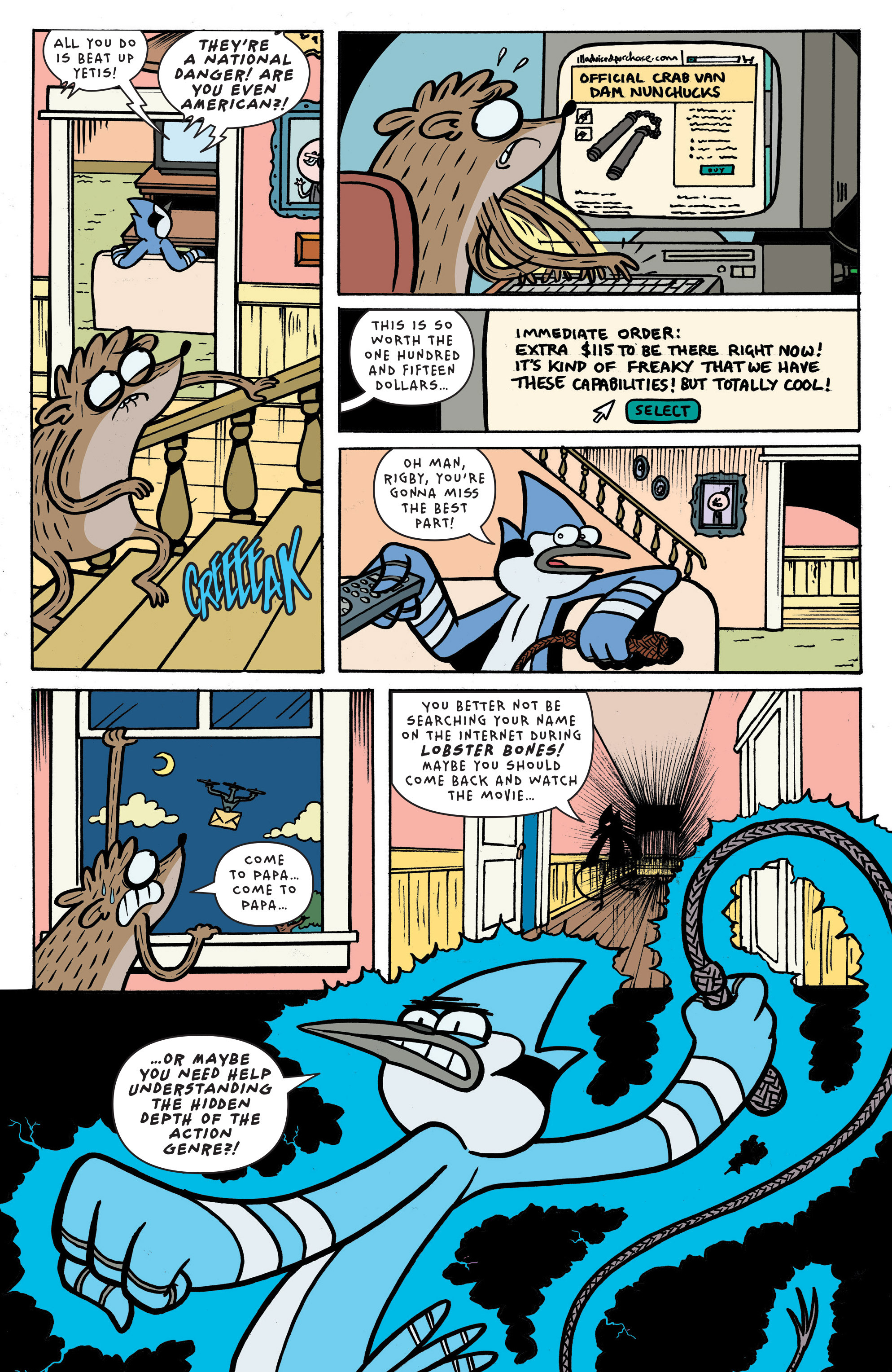 Read online Regular Show comic -  Issue #34 - 14