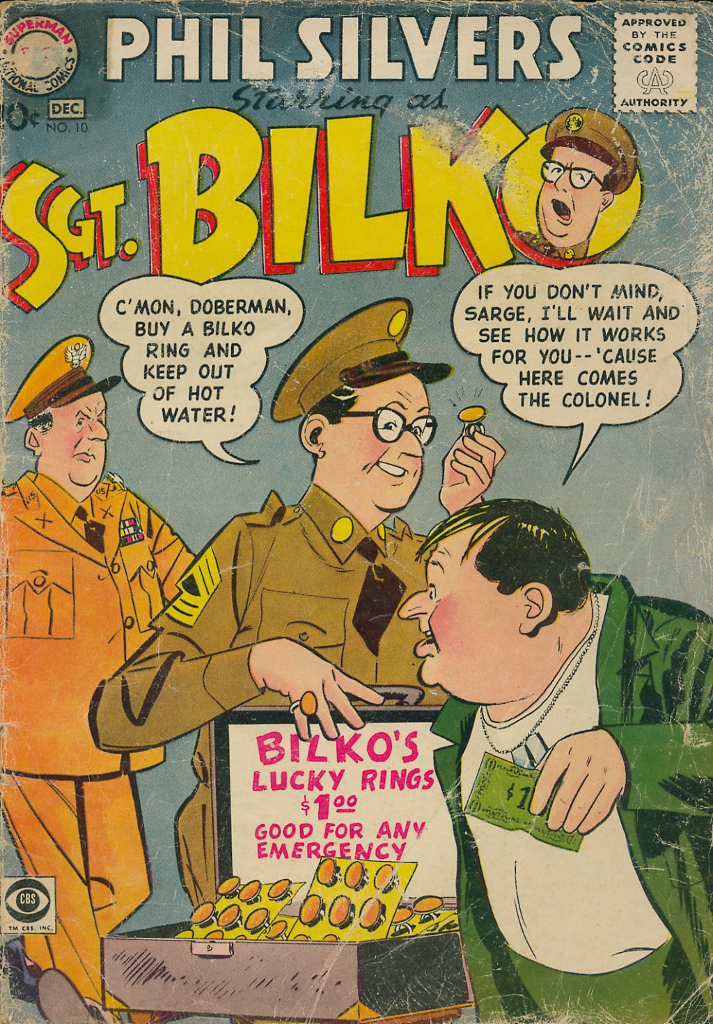 Read online Sergeant Bilko comic -  Issue #10 - 1