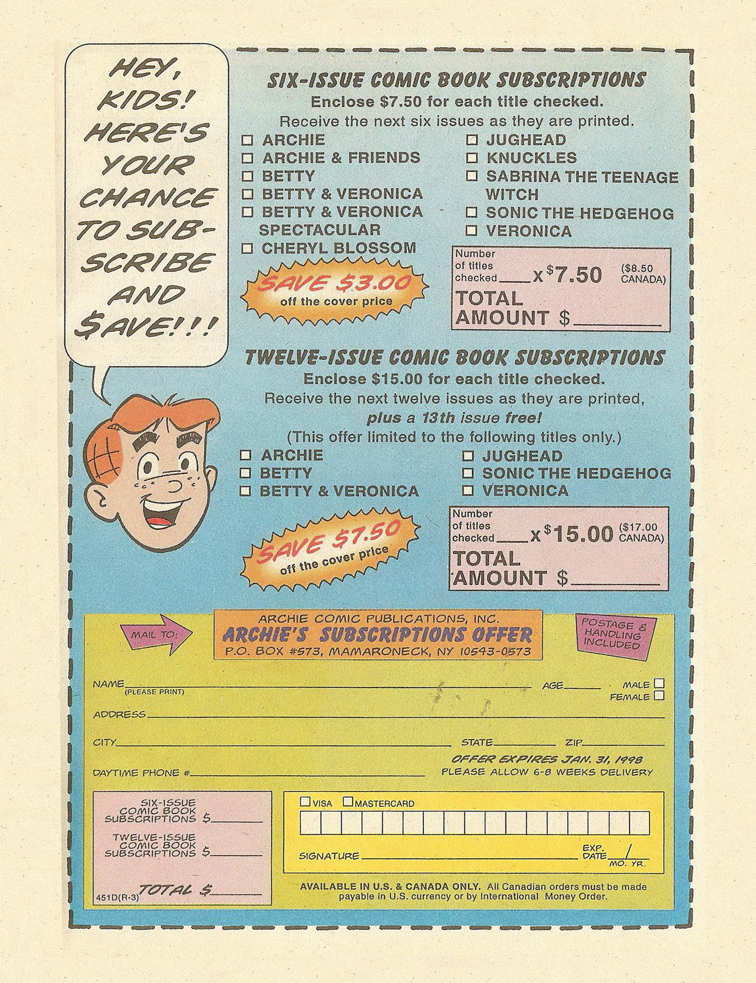 Read online Betty and Veronica Digest Magazine comic -  Issue #93 - 68