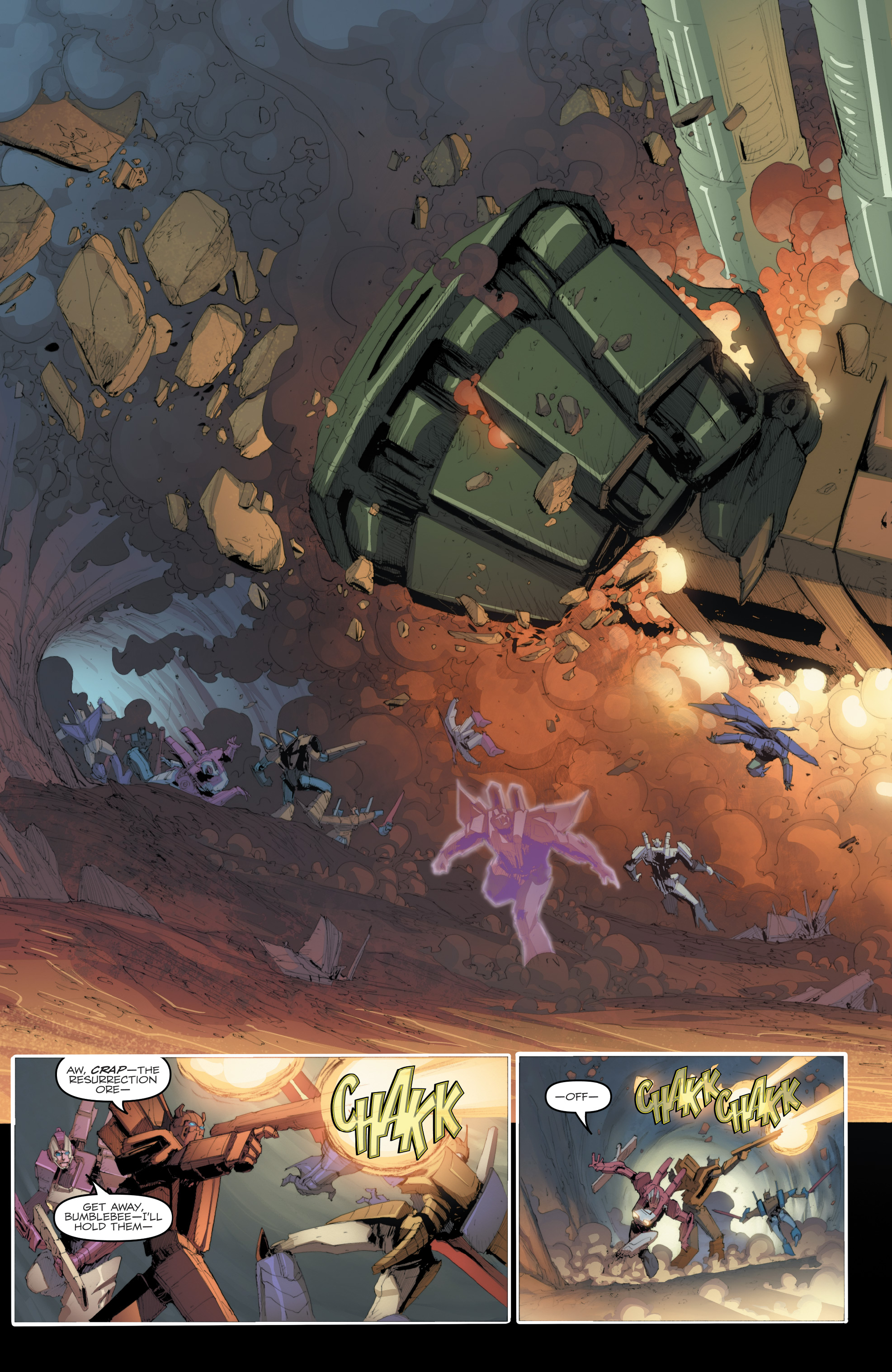 Read online The Transformers: Dark Cybertron comic -  Issue # Full - 113