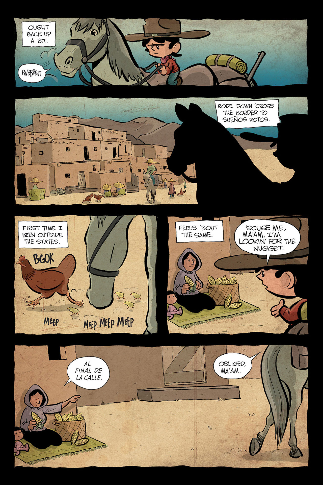 Read online Cow Boy comic -  Issue #4 - 5