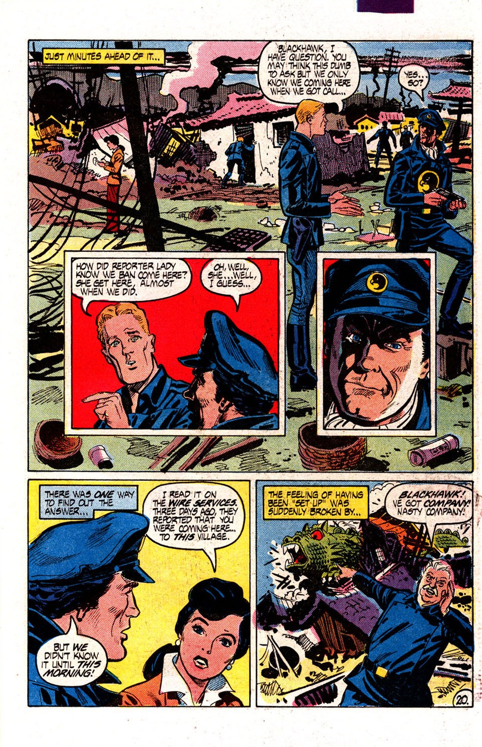 Blackhawk (1957) Issue #273 #164 - English 22
