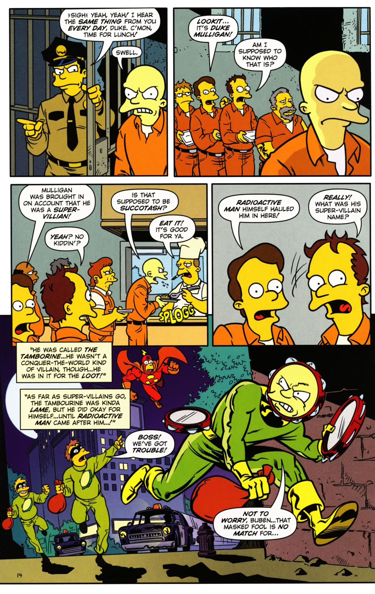 Read online Bongo Comics Presents Simpsons Super Spectacular comic -  Issue #10 - 16