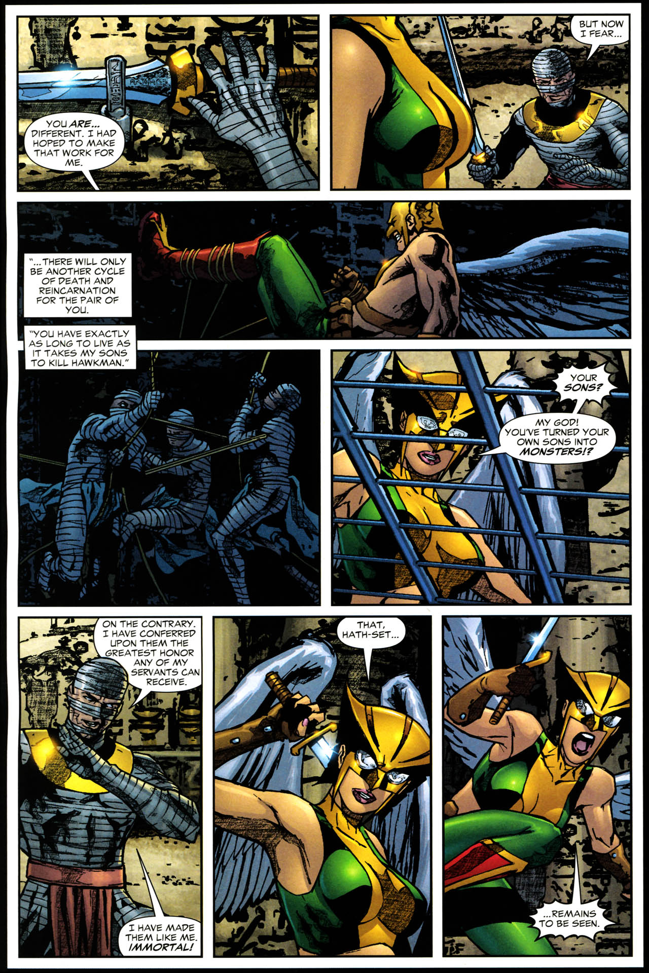 Read online Hawkgirl comic -  Issue #65 - 19