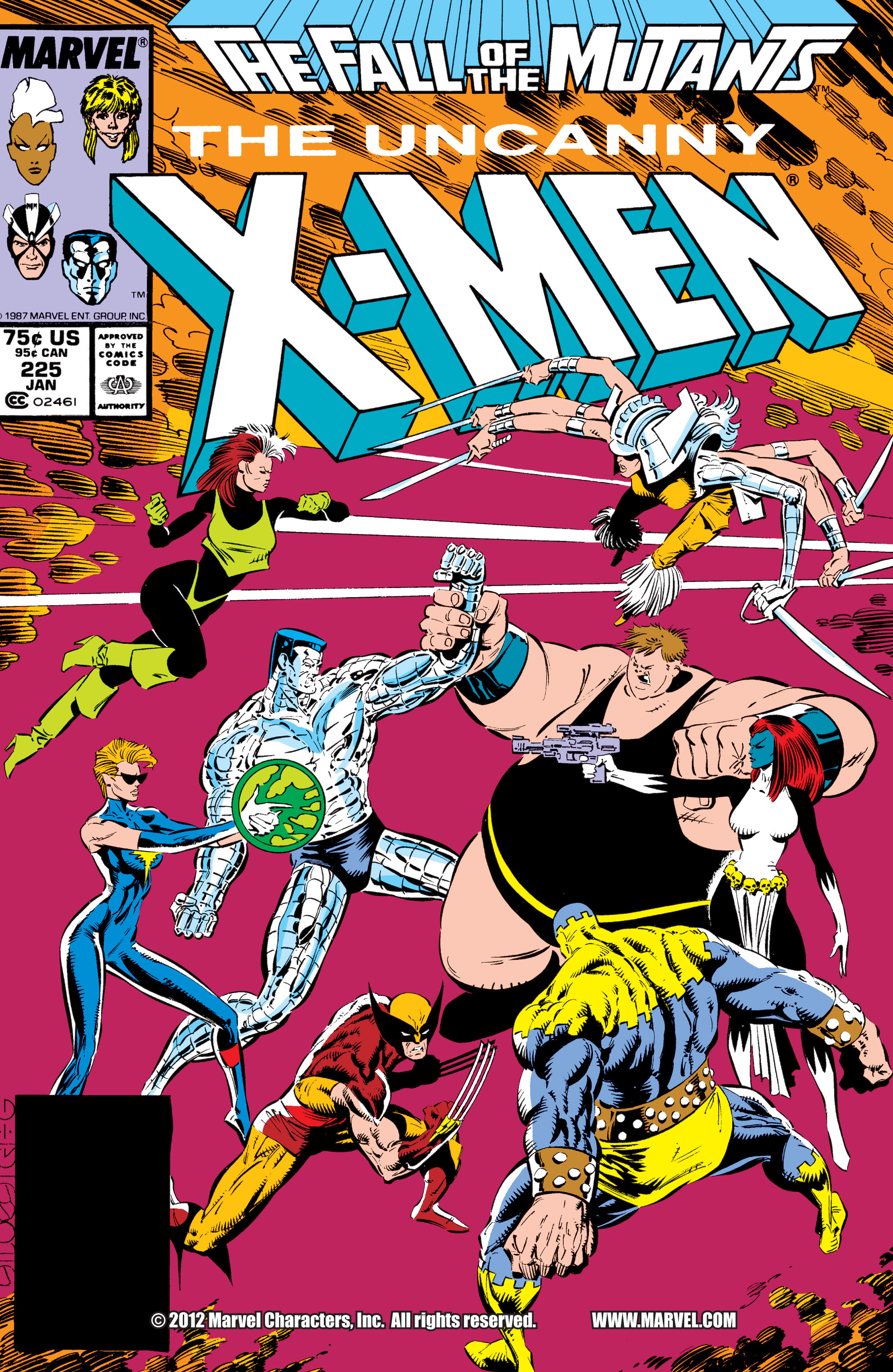 Read online Uncanny X-Men (1963) comic -  Issue #225 - 1