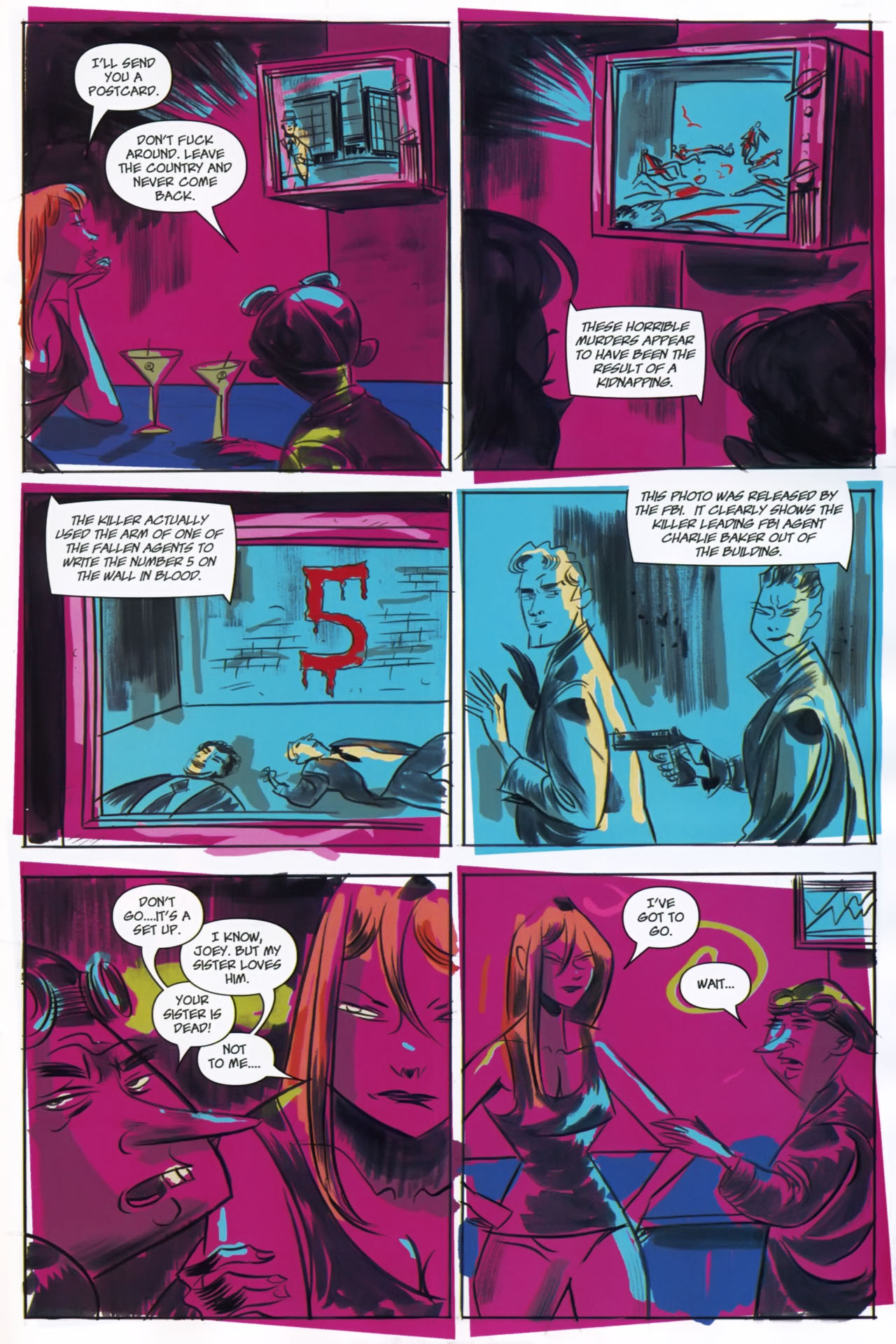 Read online Killing Girl comic -  Issue #5 - 22