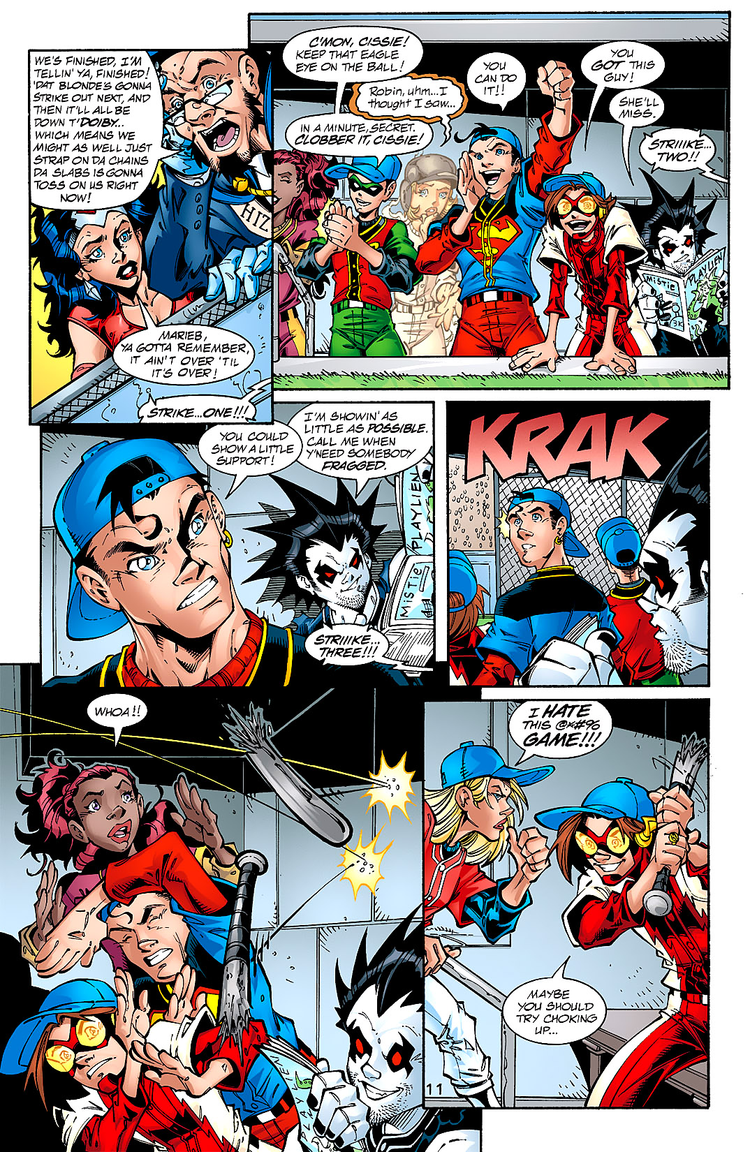 Read online Young Justice (1998) comic -  Issue #28 - 11