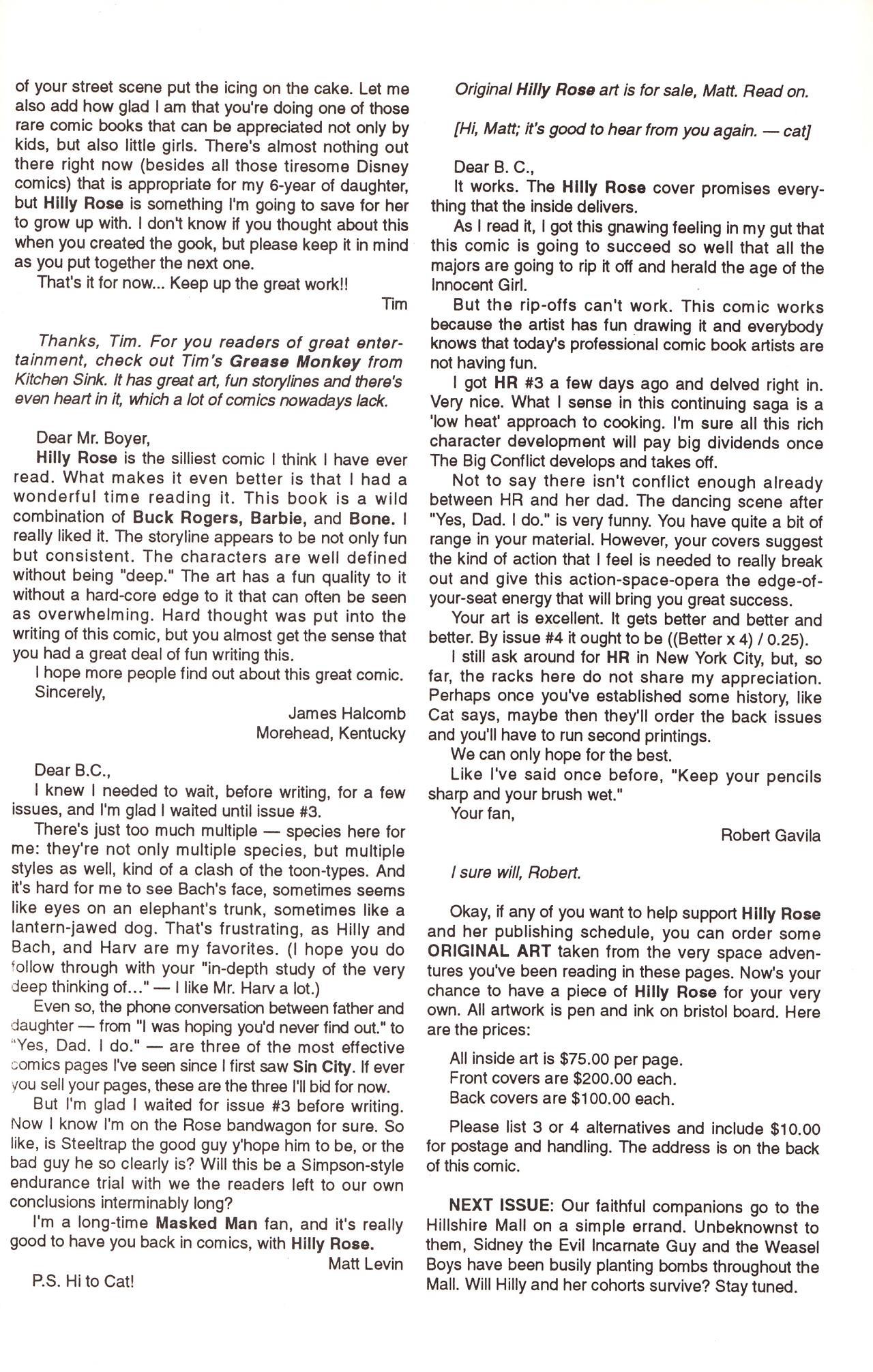 Read online Hilly Rose comic -  Issue #5 - 33