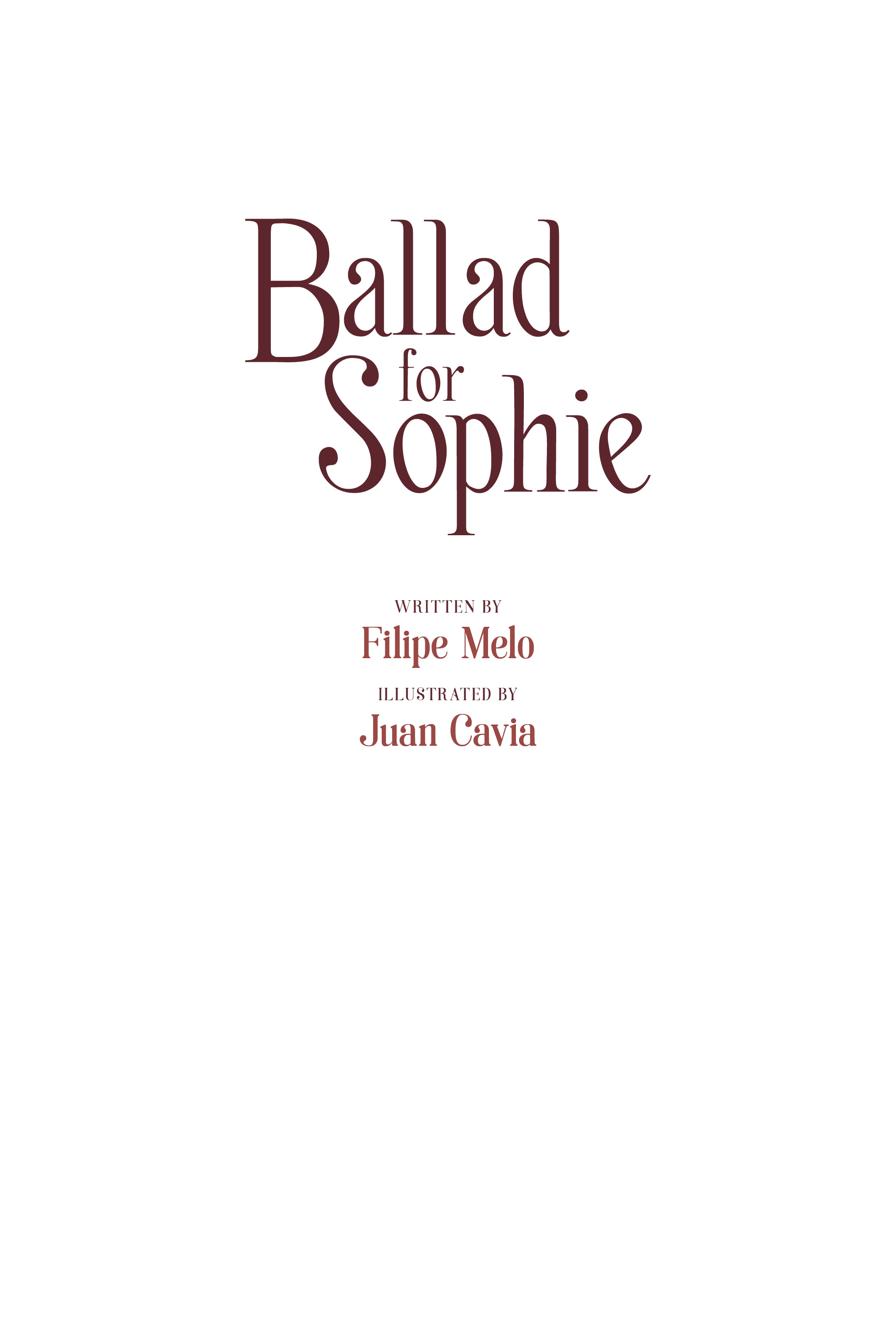 Read online Ballad for Sophie comic -  Issue # TPB (Part 1) - 5