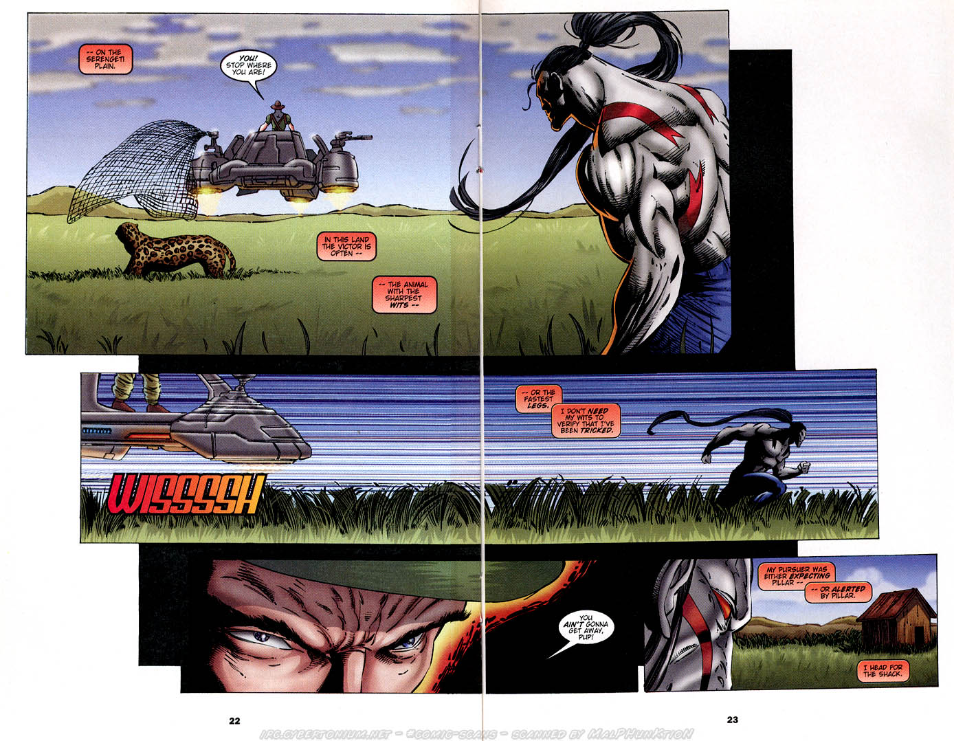 Read online Warblade: Endangered Species comic -  Issue #2 - 22