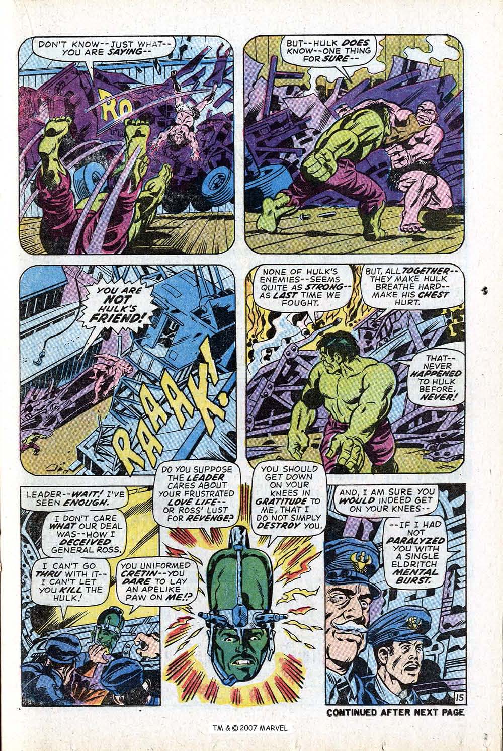 Read online The Incredible Hulk (1968) comic -  Issue #139 - 21