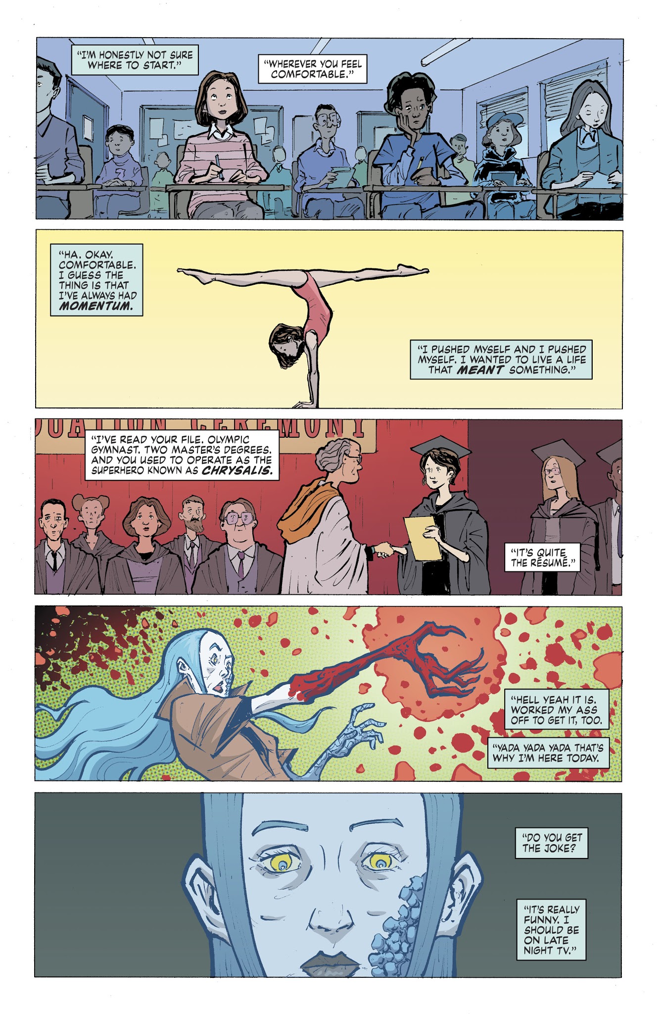 Read online Eternity Girl comic -  Issue #1 - 4