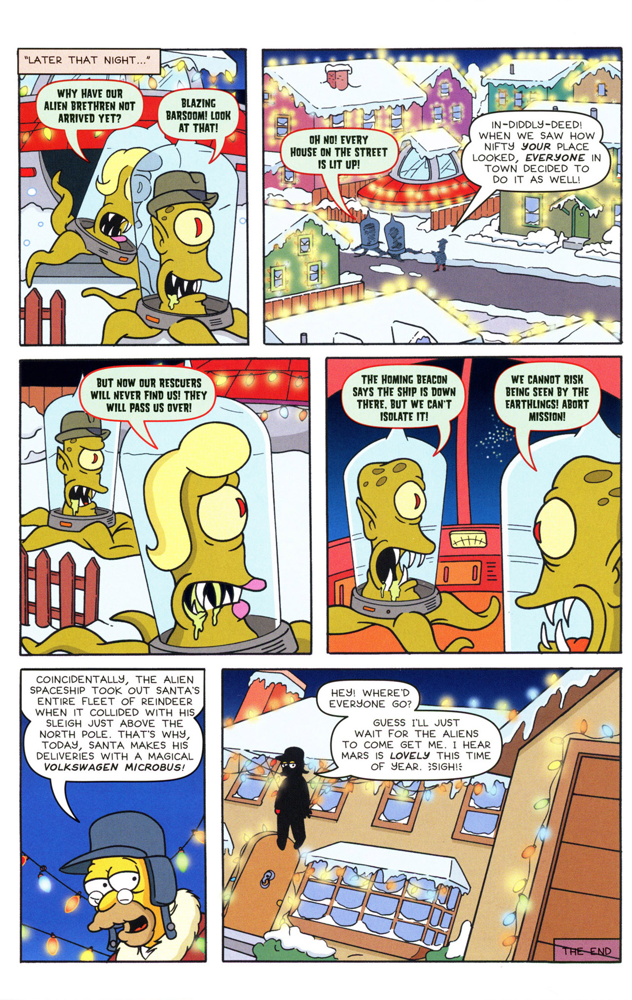 Read online The Simpsons Winter Wingding comic -  Issue #7 - 12