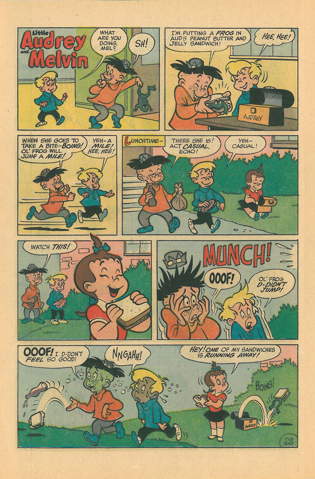 Read online Little Audrey And Melvin comic -  Issue #23 - 10