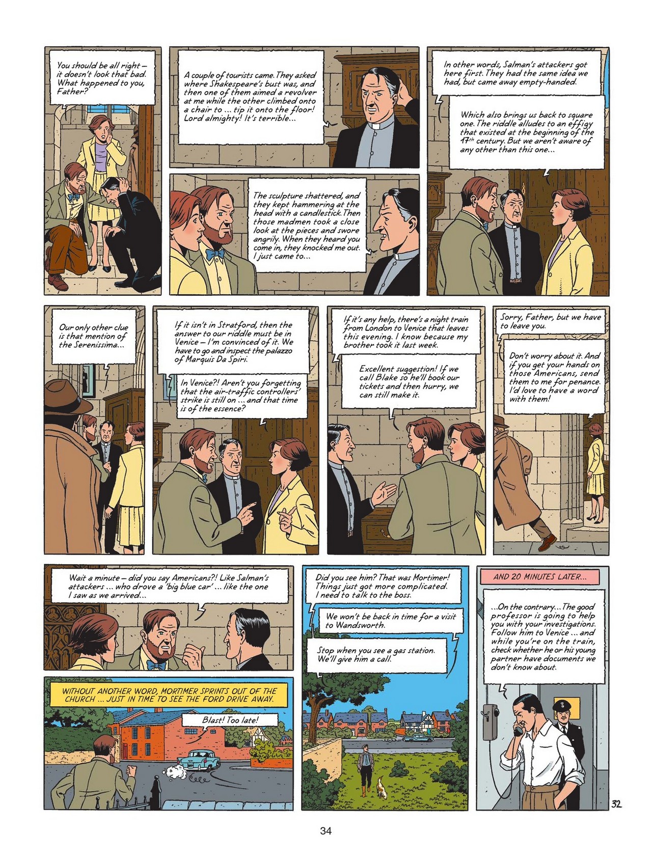 Read online Blake & Mortimer comic -  Issue #24 - 35